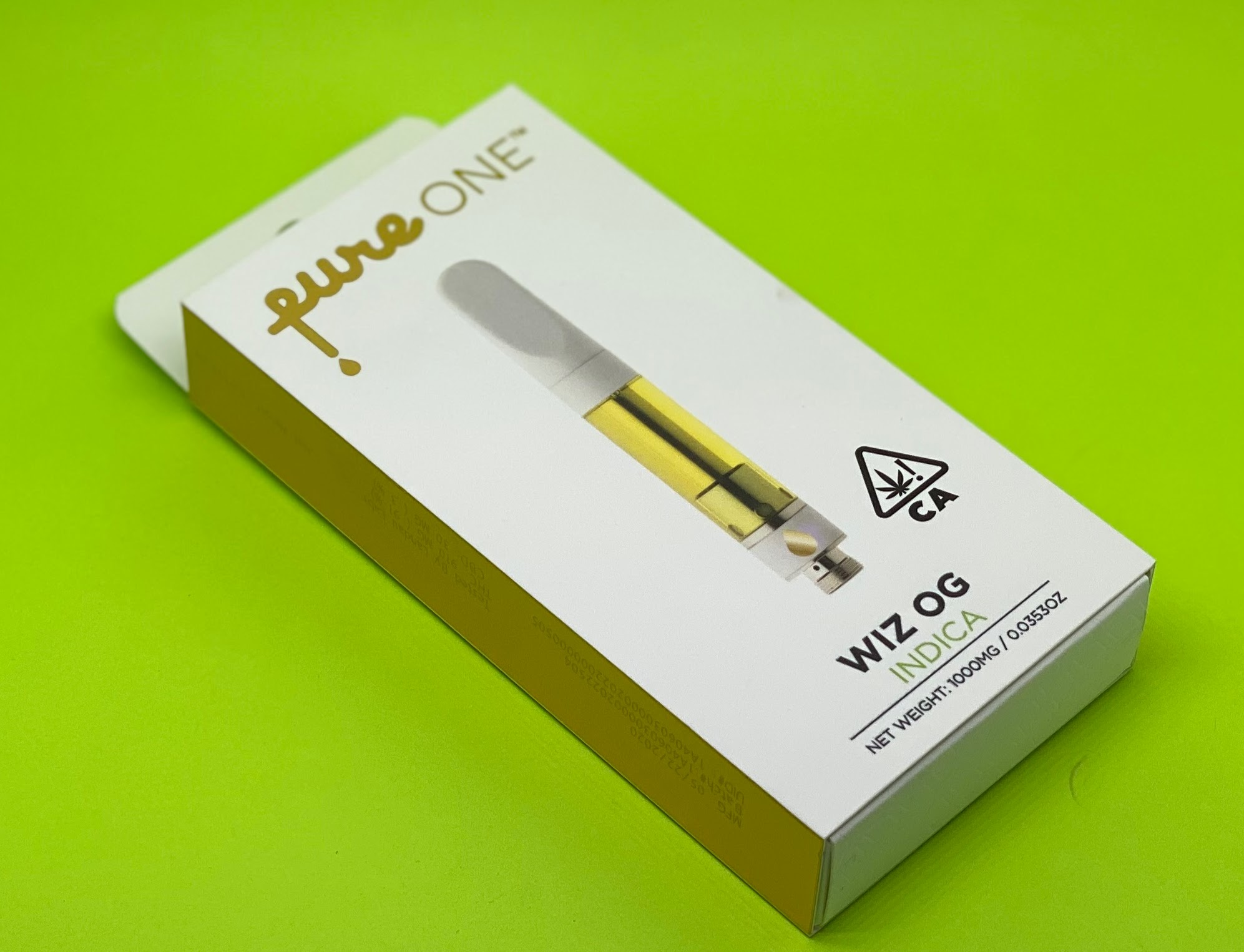 Pure One Wiz Og 1g Kure Wellness Medical Dispensary kure wellness