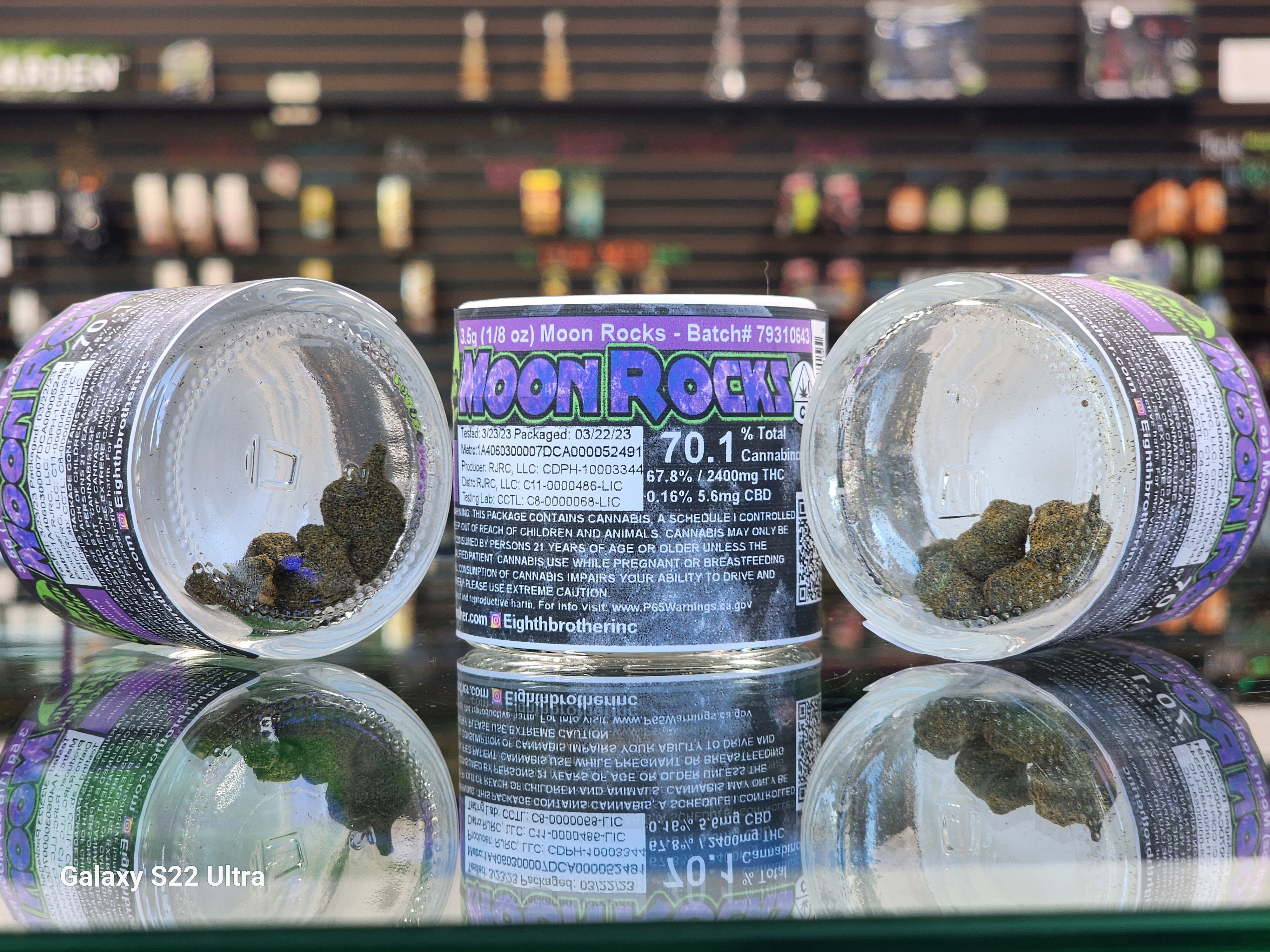 Eighth Brother Legend OG Moon Rocks 3.5g Flower | Kure Wellness