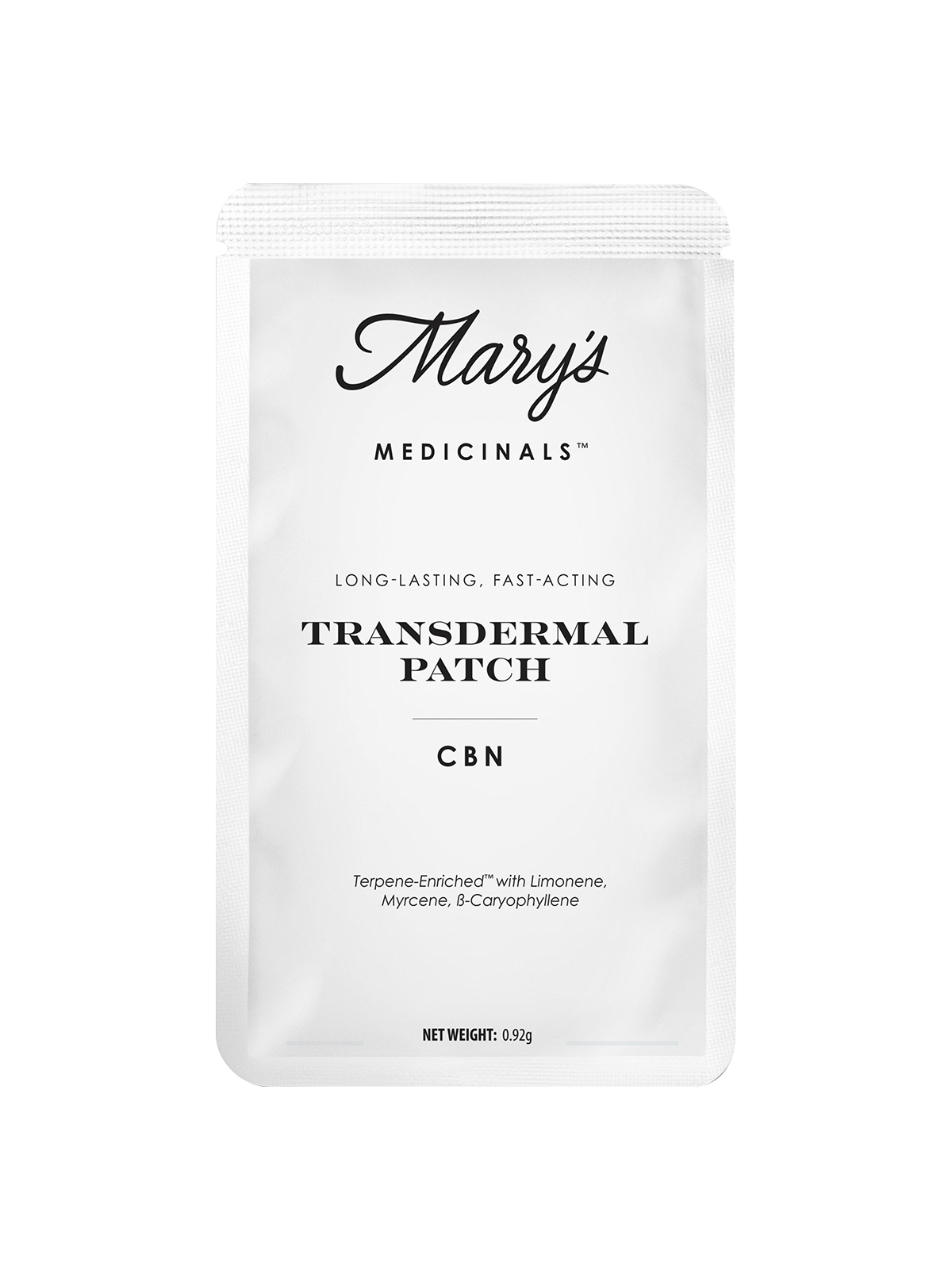Mary's Medicinals CBN Transdermal Patch 20mg | Kure Wellness | Cannabis ...