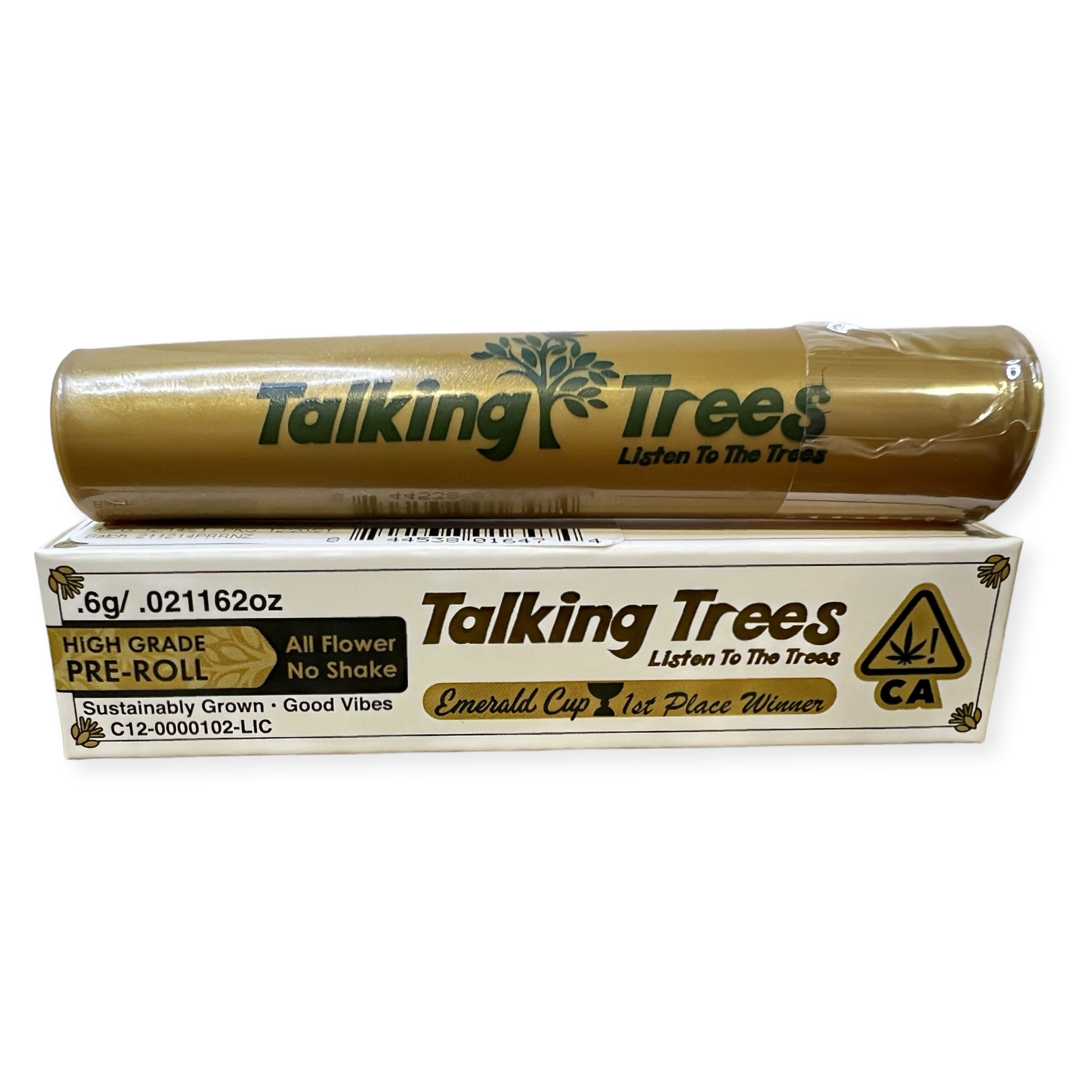 Talking Trees Runtz 0.6g Preroll Kure Wellness Medical and