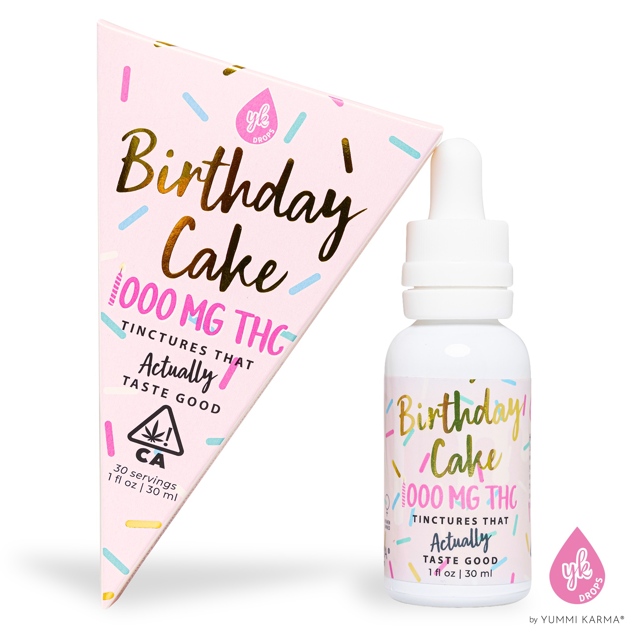 Yummi Karma Birthday Cake 1000mg Tincture Kure Wellness Medical