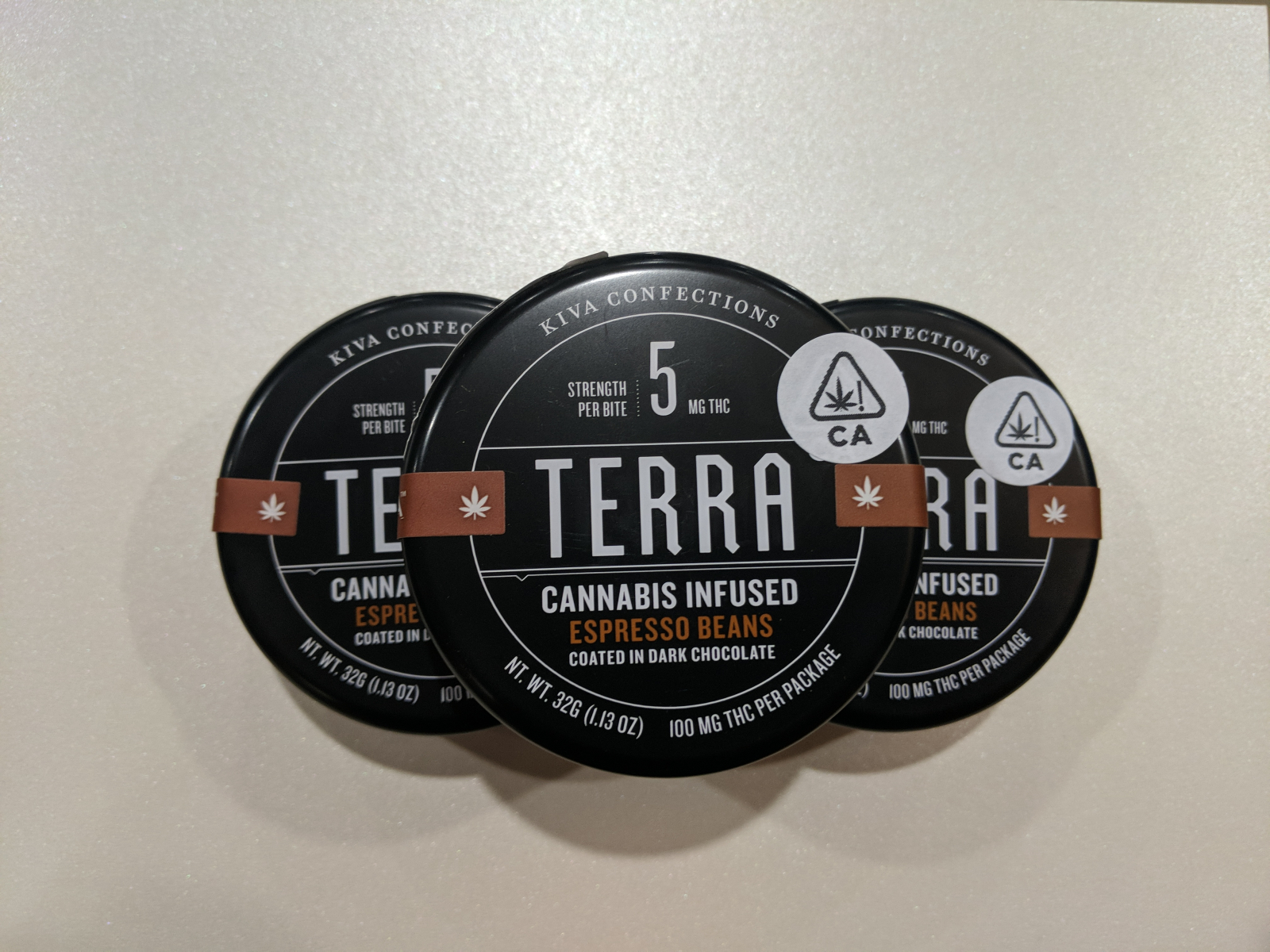 Kiva terrabites dark chocolate covered espresso beans