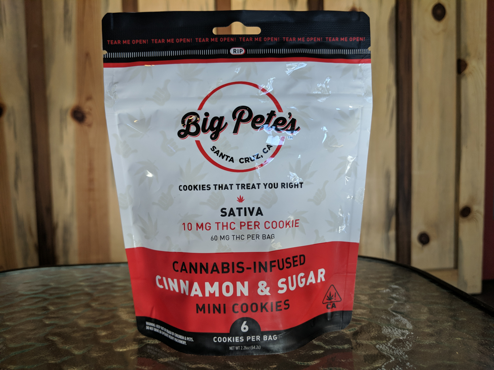 Big Pete's Cinnamon And Sugar Cookies 60mg THC