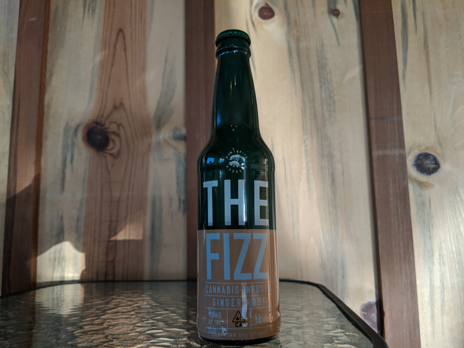 Manzanita and Madrone 10mg THC Ginger Root Fizz