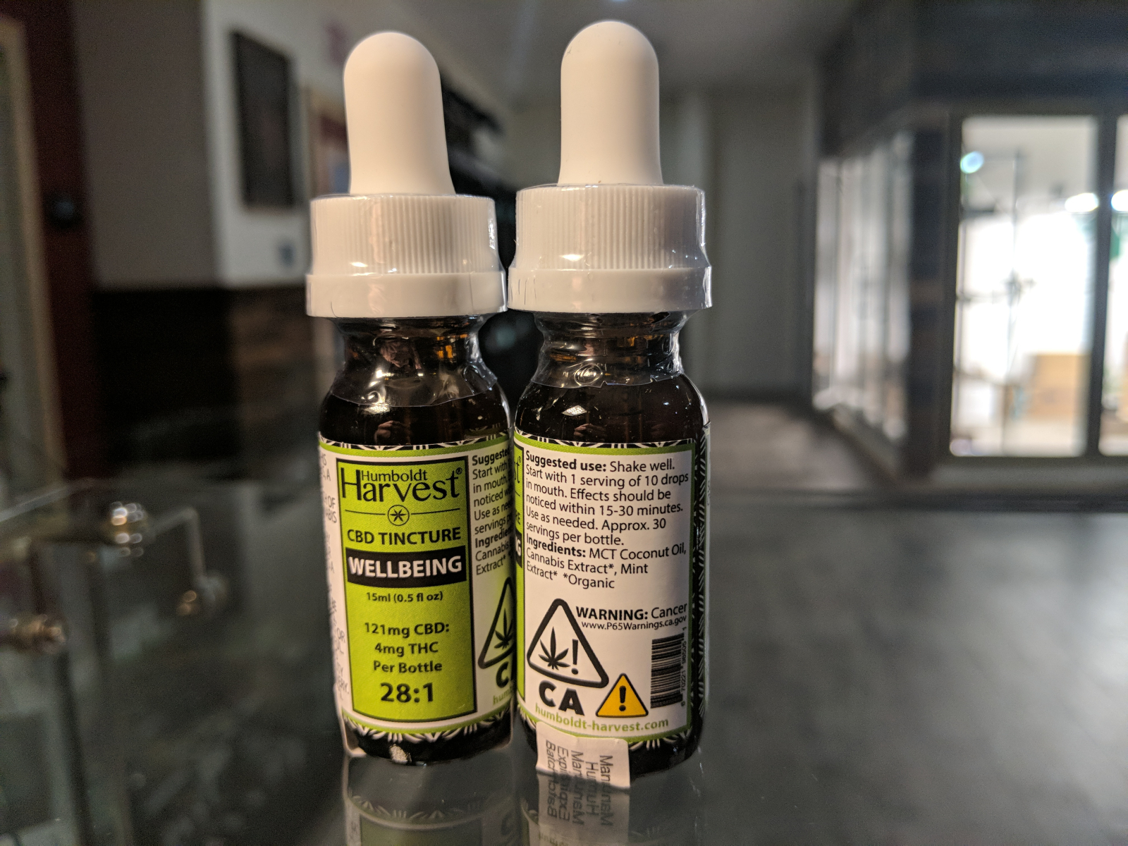 Humboldt harvest wellbeing  28:1 15ml CBD tincture