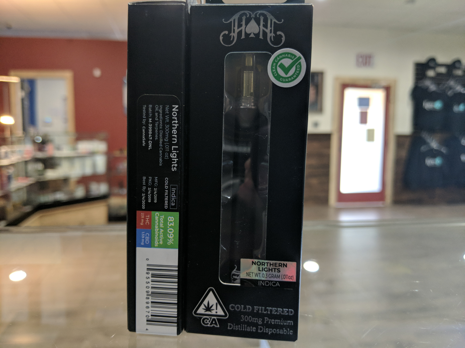Heavy Hitters northern lights disposable vape
