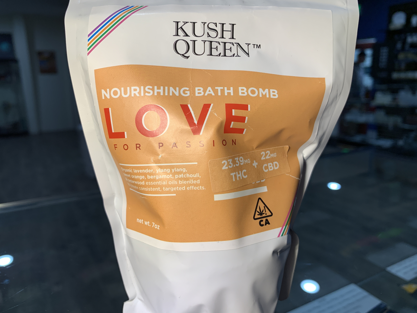 Queen Kush Love 1:1 bath bomb