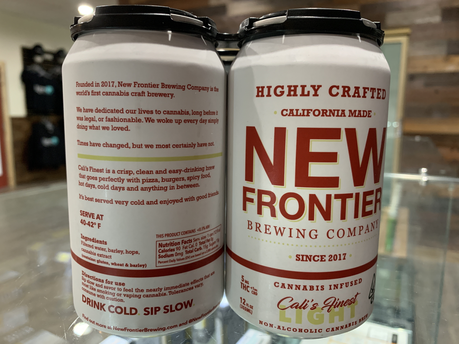 New Frontier Cannabis Drink