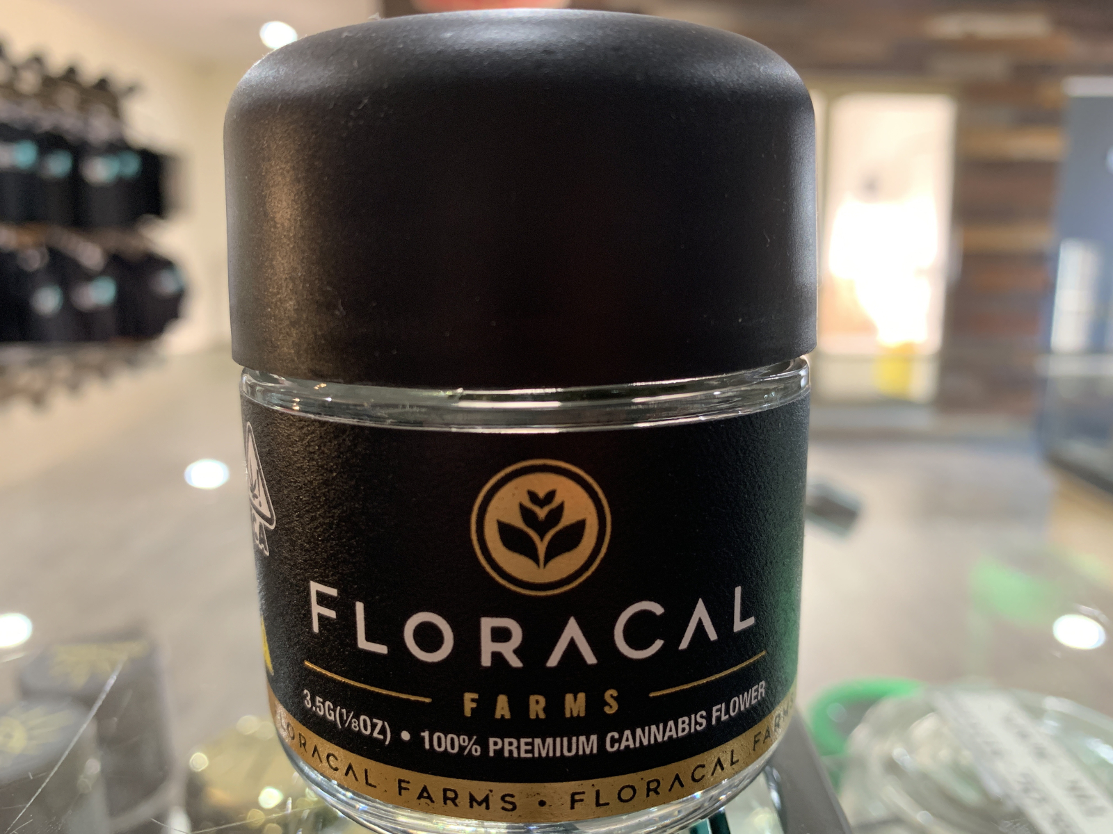 Floracal Sonoma cake packaged eighth