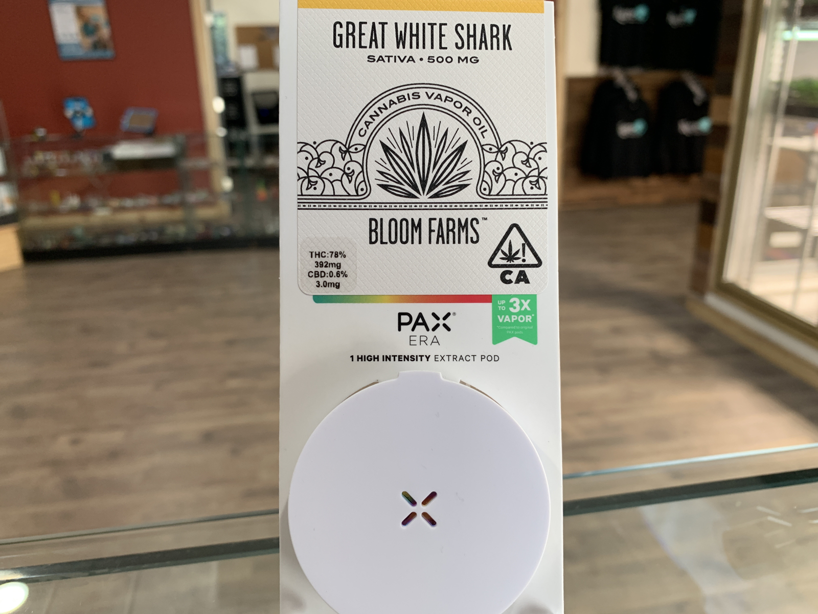 Bloomfarms great white shark pax pod