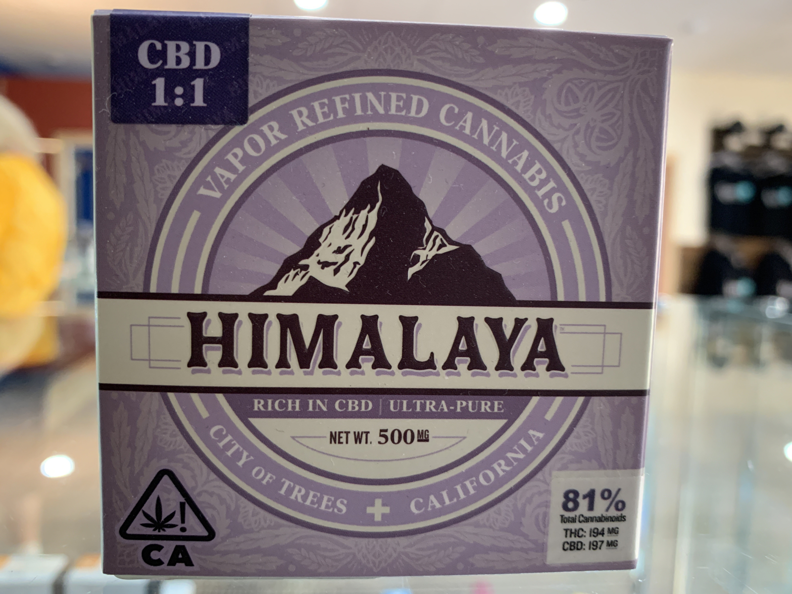 Himalaya cbd 1:1 half gram cartridge 