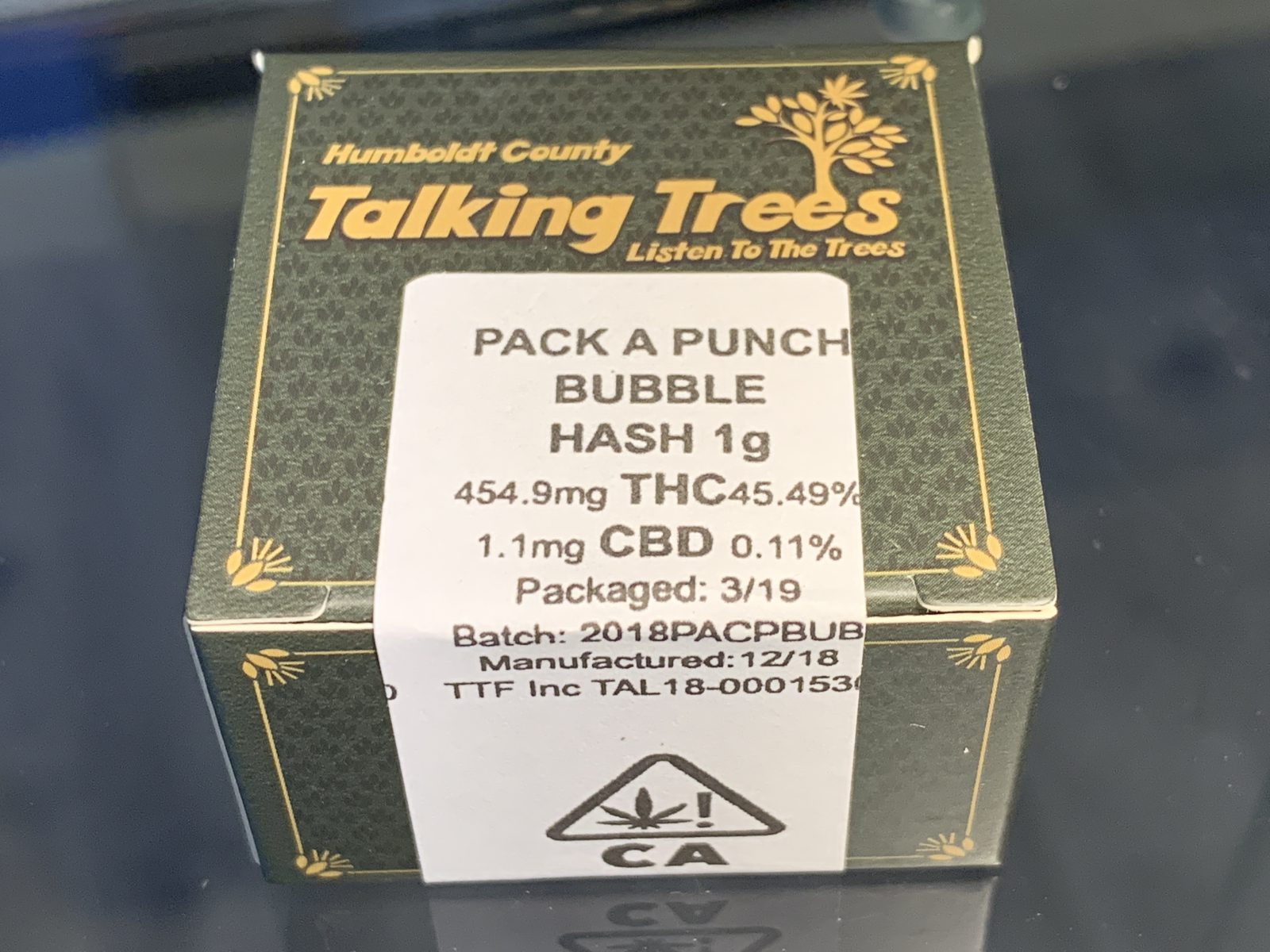 Talking tree farms pack a punch bubble hash