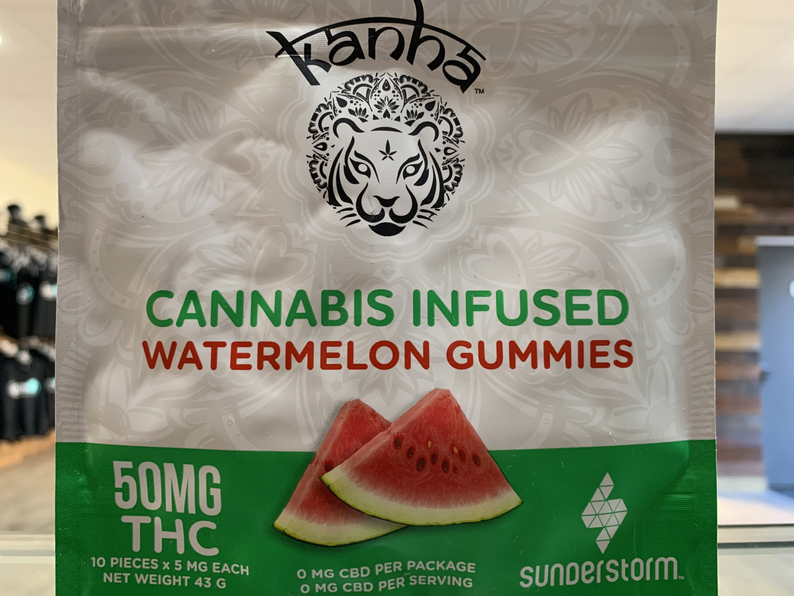 Kanha watermelon gummies 50 mg