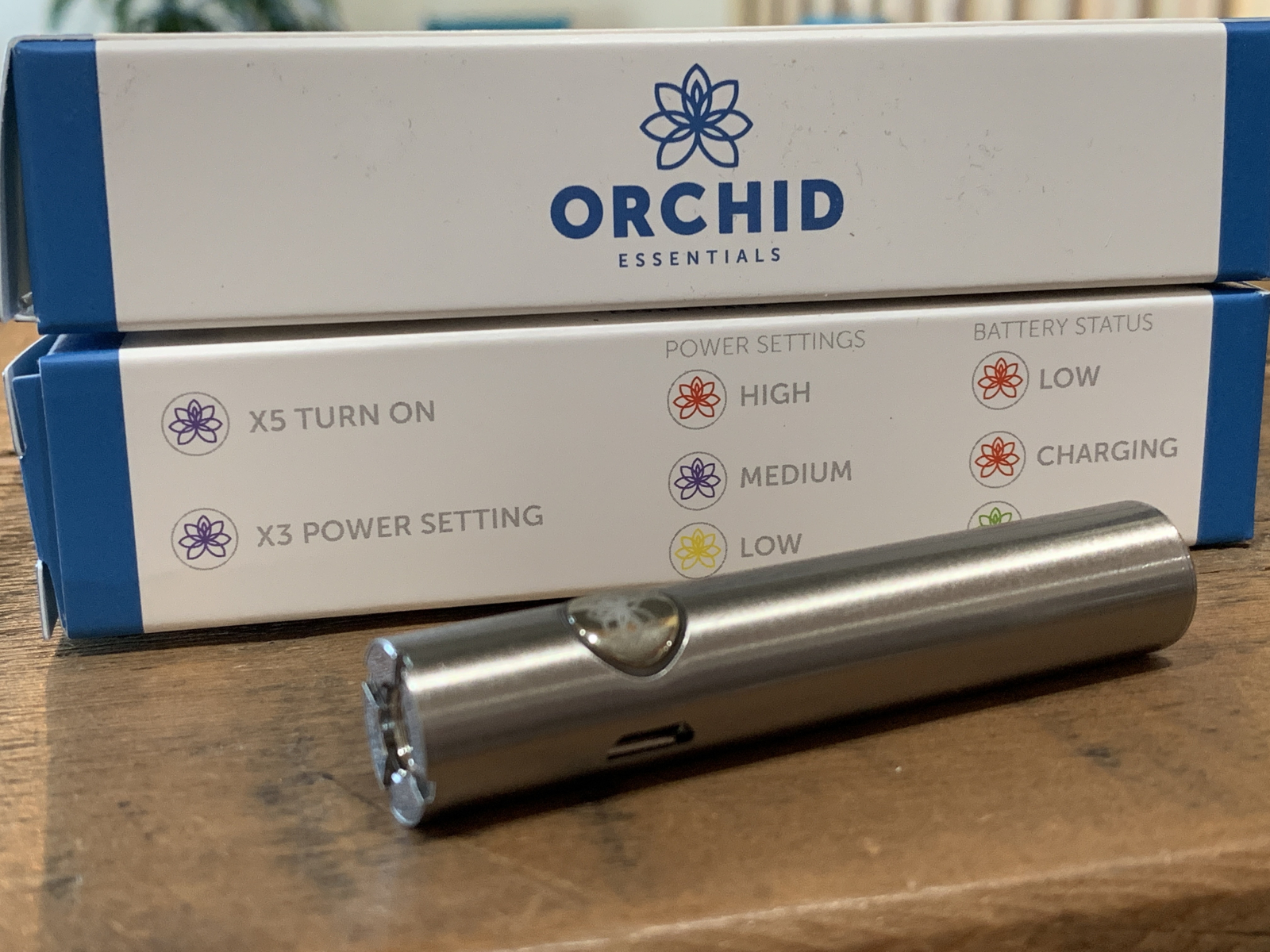 Orchid Battery silver 