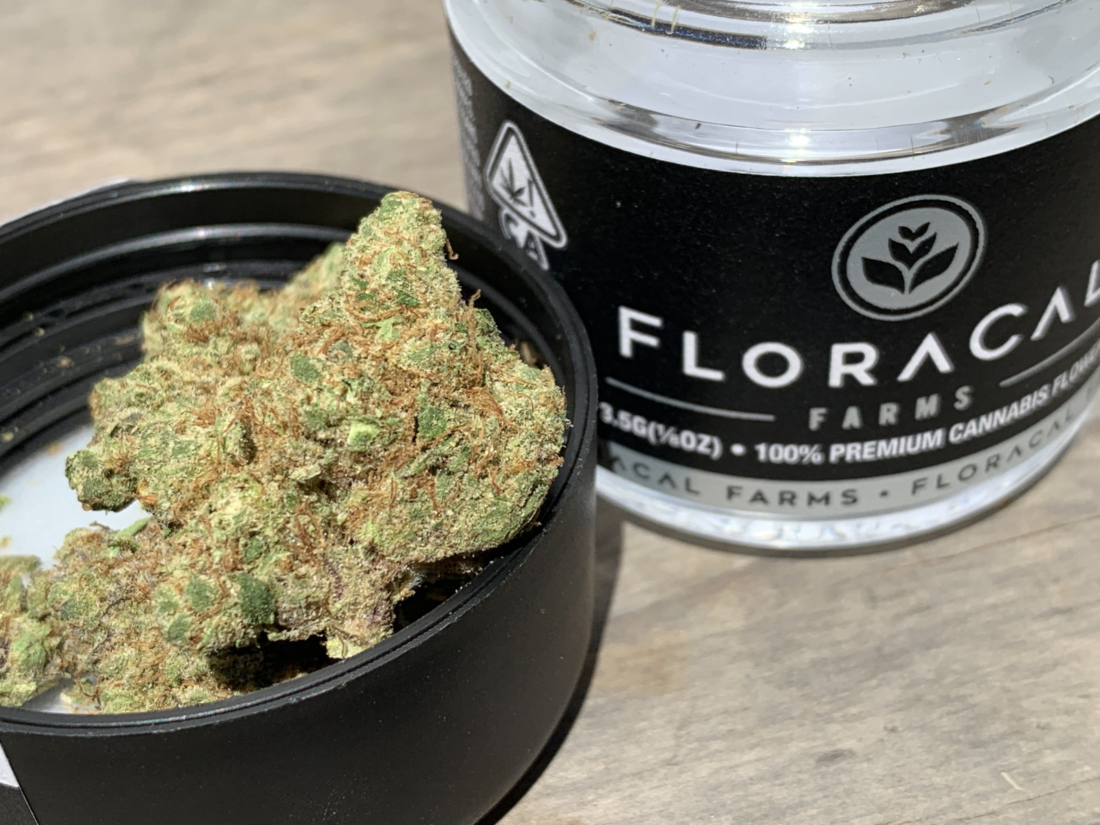 FloraCal Tropical Berry packaged eighth