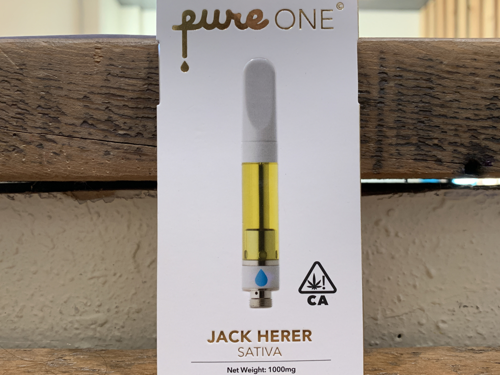 Pure Jack Herer full gram cartridge