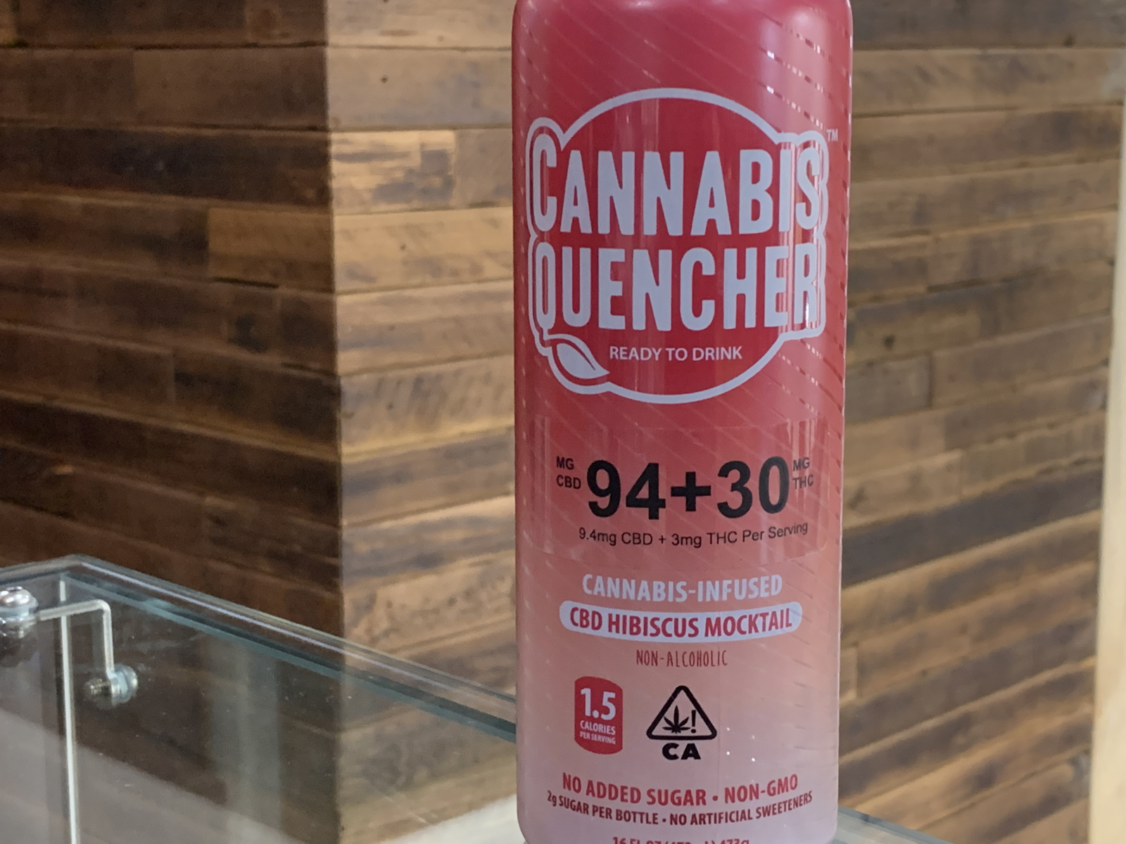 Cannabis Quencher hibiscus 3:1 drink