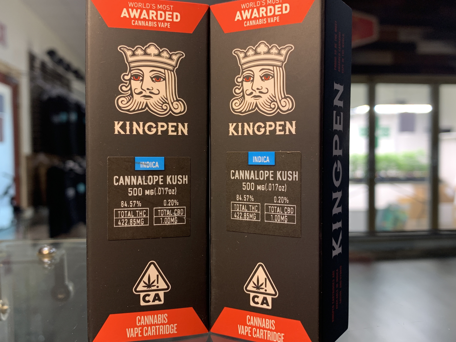 Kingpen cannalope kush half gram cartridge 