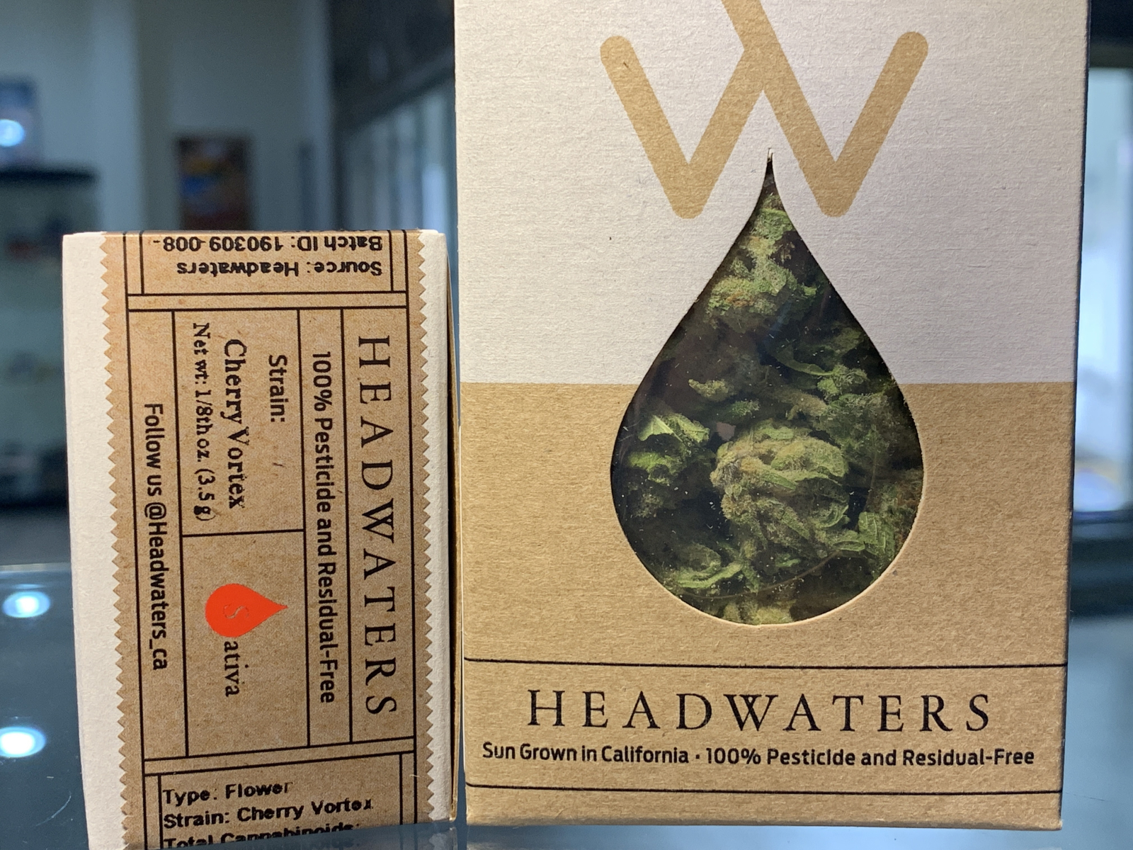 Headwaters cherry vortex packaged eighth 