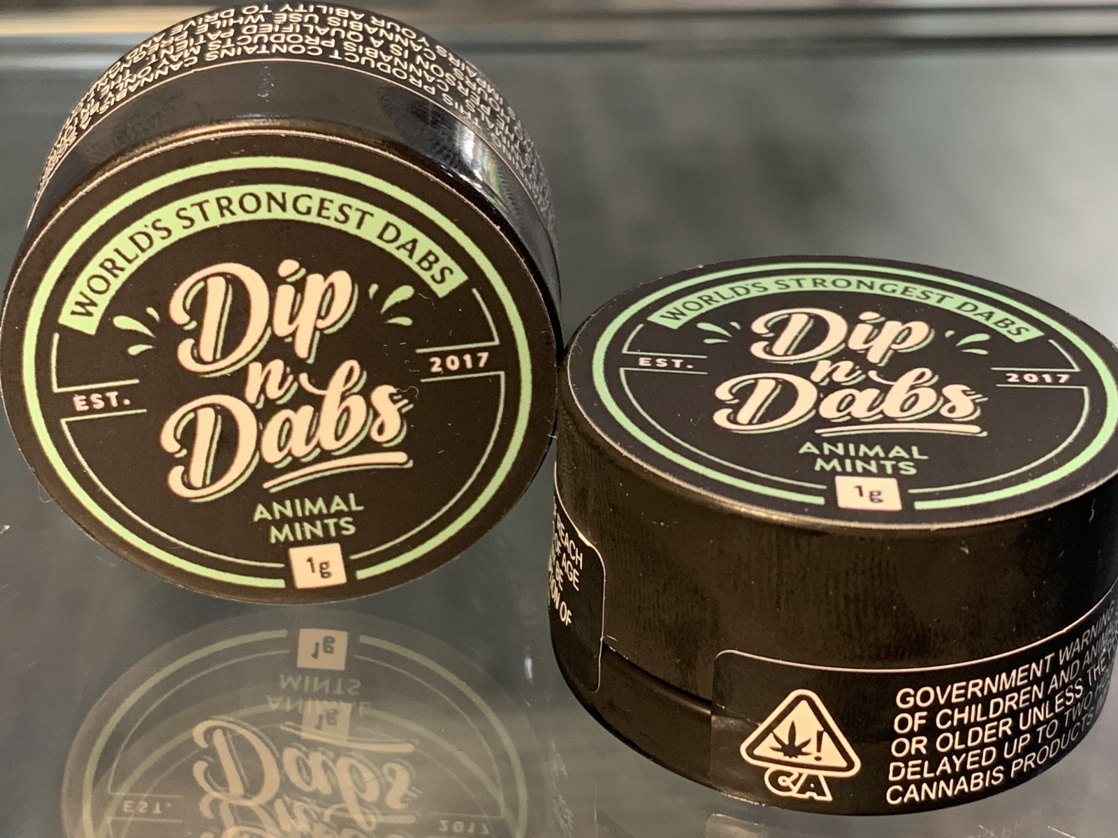 Dip n Dabs animal mints thca isolate 
