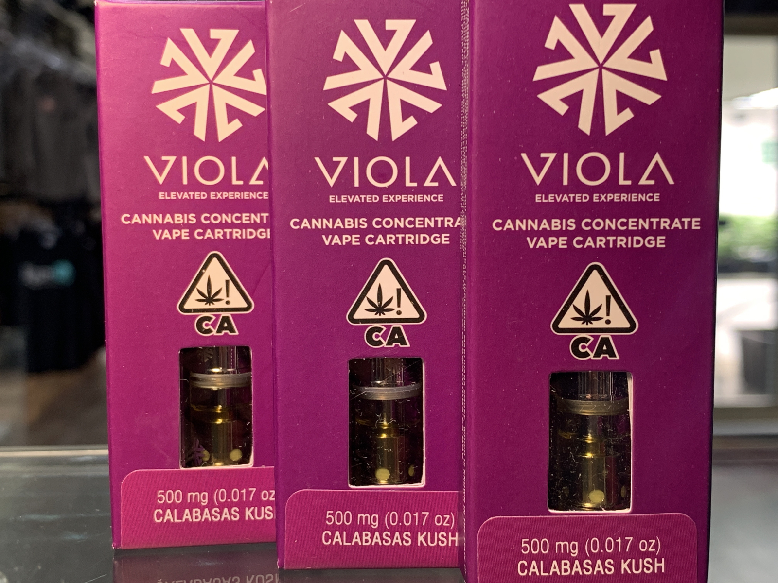 Viola Calabasas Kush half gram cartridge 