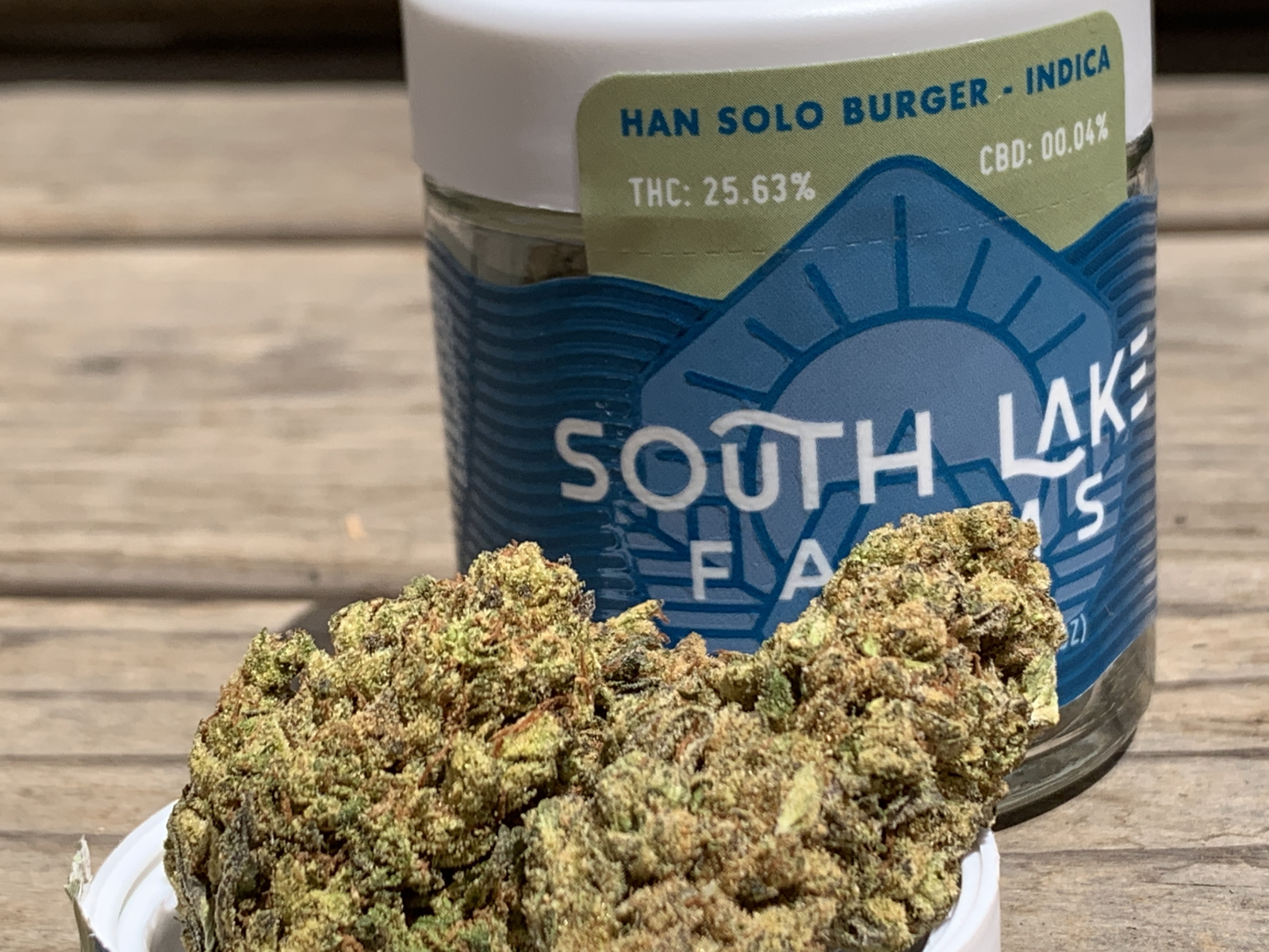 South Lake Farms Han Solo Burger packaged eighth 