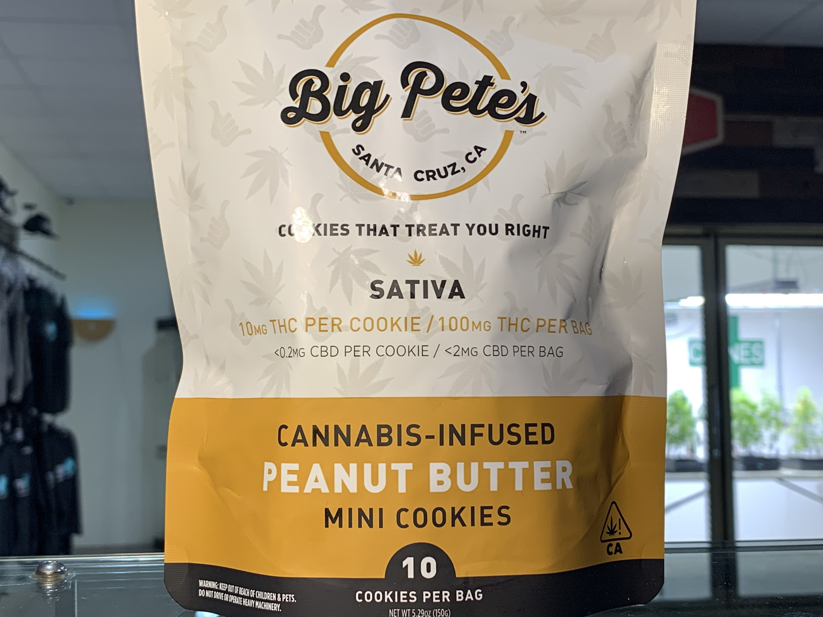 Big Pete’s Sativa Peanut Butter 100mg THC