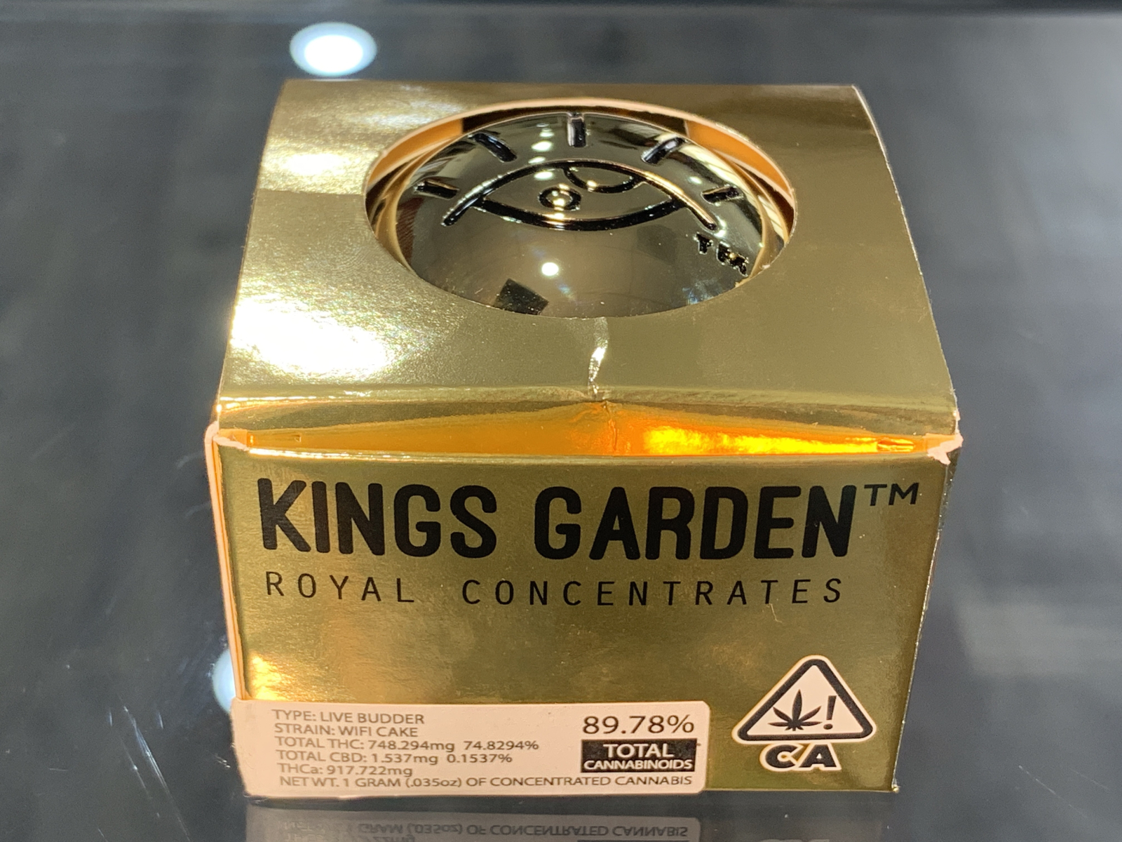 Kings Garden WiFi Cake live resin budder