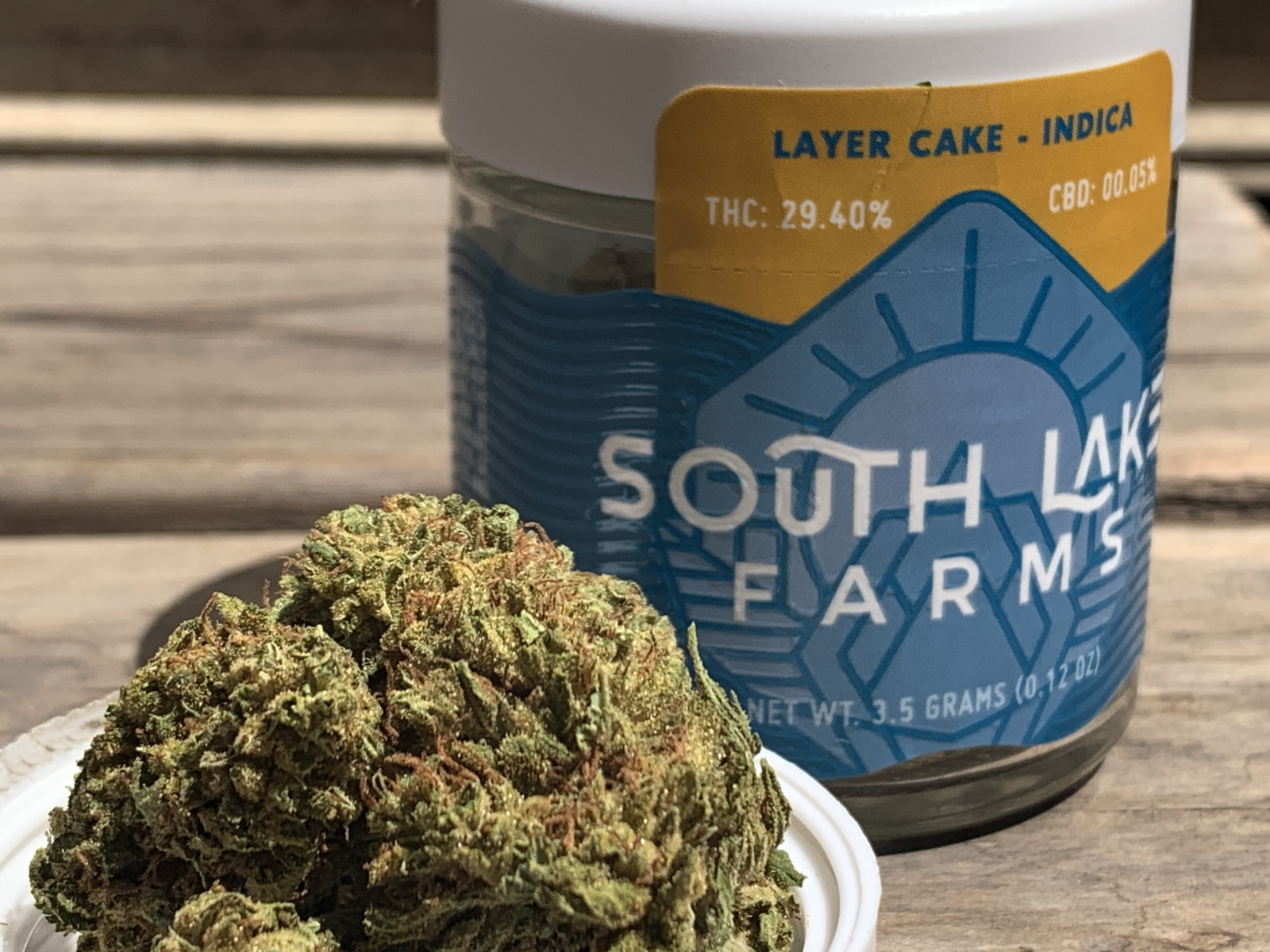 South Lake Farms Layer Cake packaged eighth