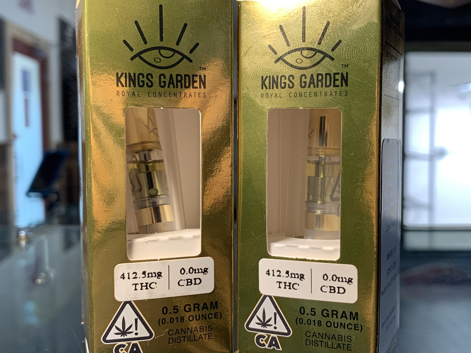 Kings Garden Lemon Jack #9 half gram cartridge