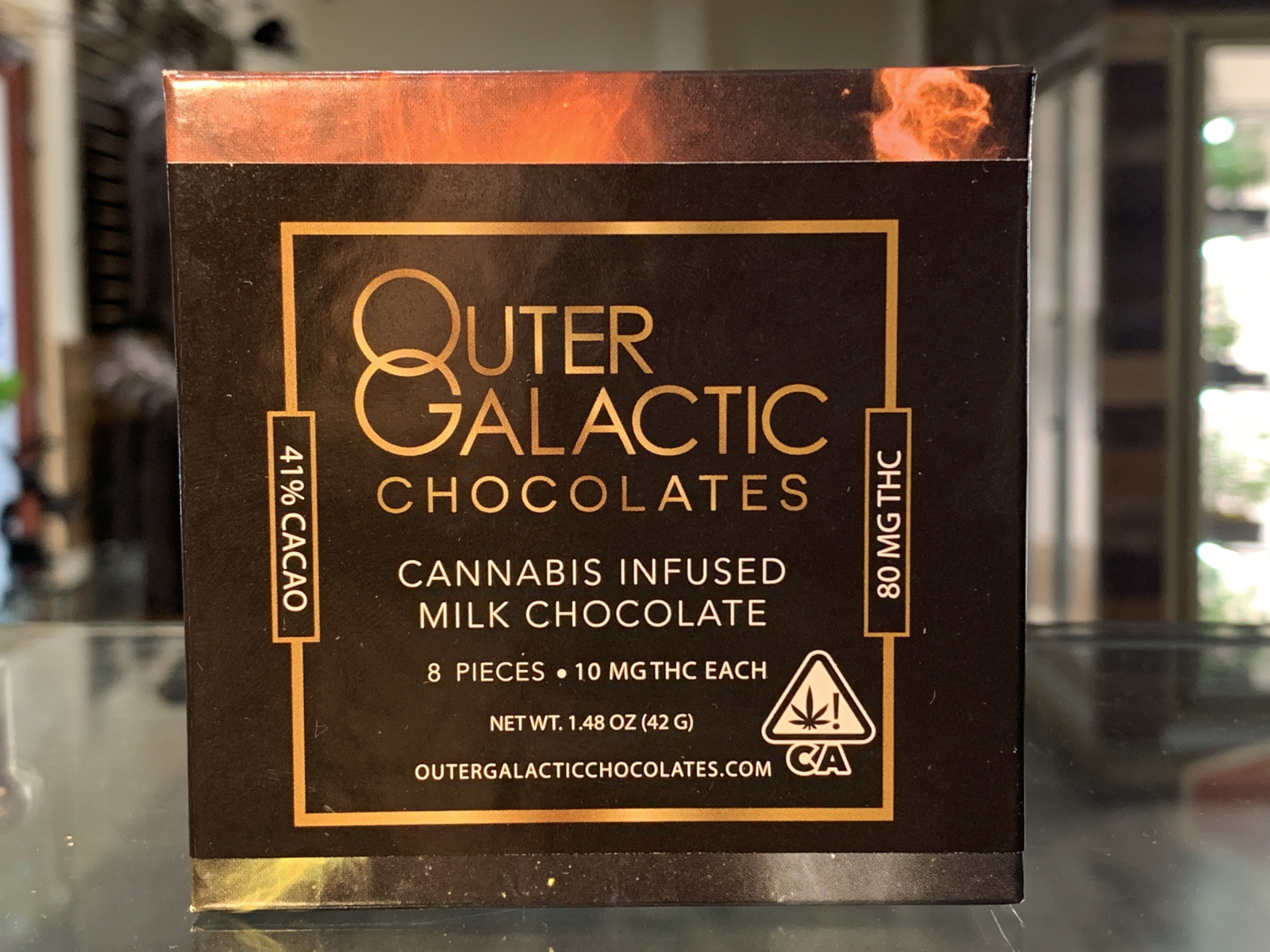Outer Galantic Milk Chocolate 80 mg THC 