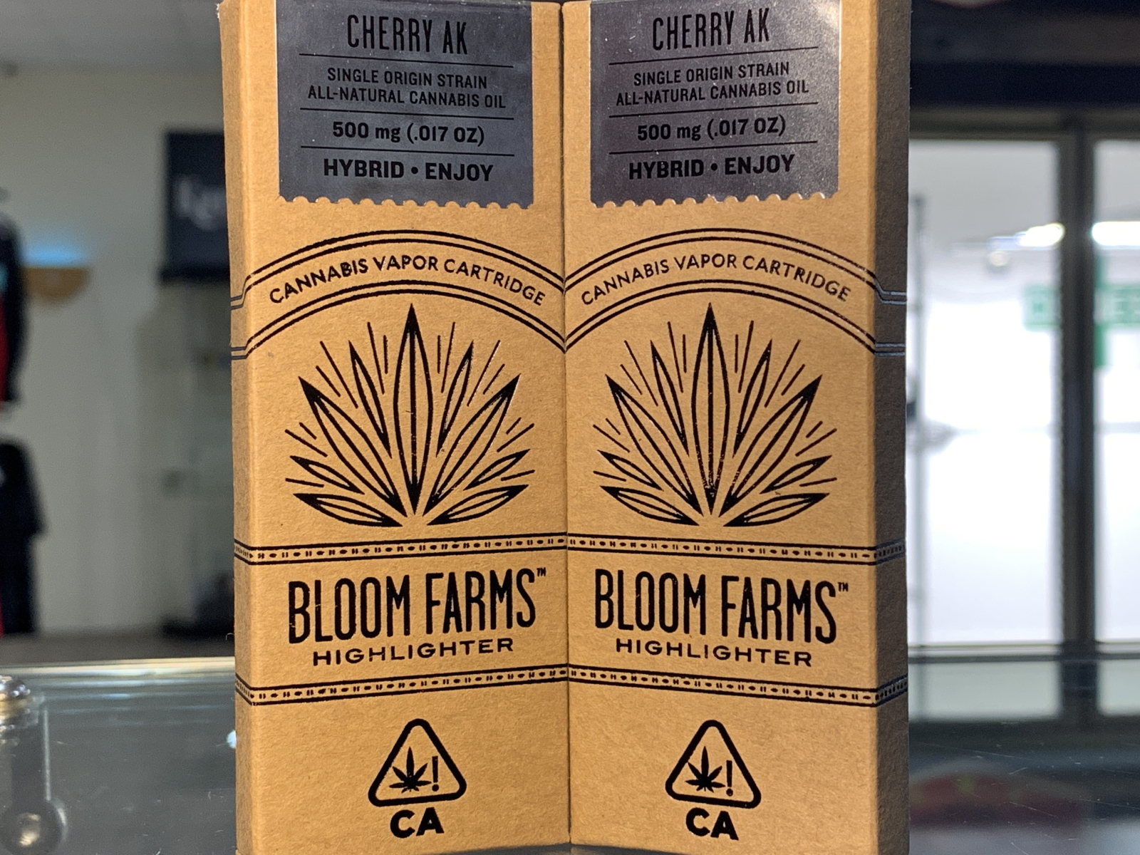 Bloomfarms Cherry AK half gram cartridge 