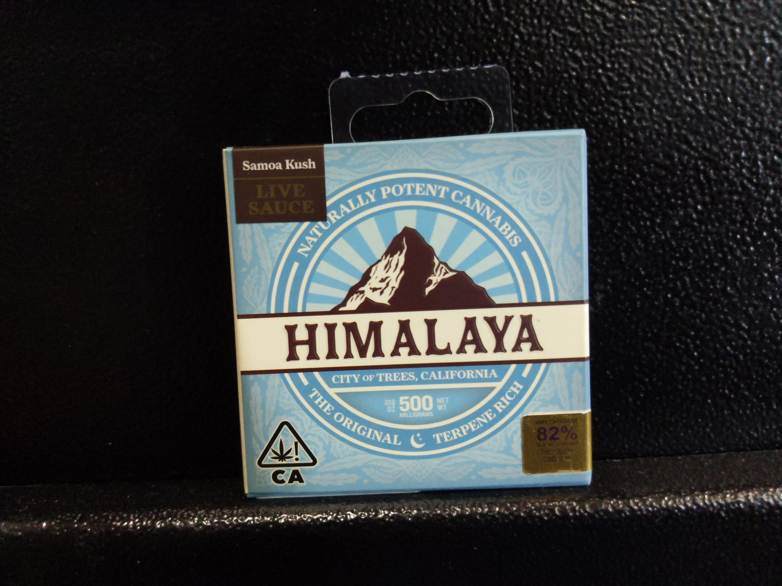 Himalaya Cartridge .5g: Indica Dom (Live sauce)- Samoa Kush 