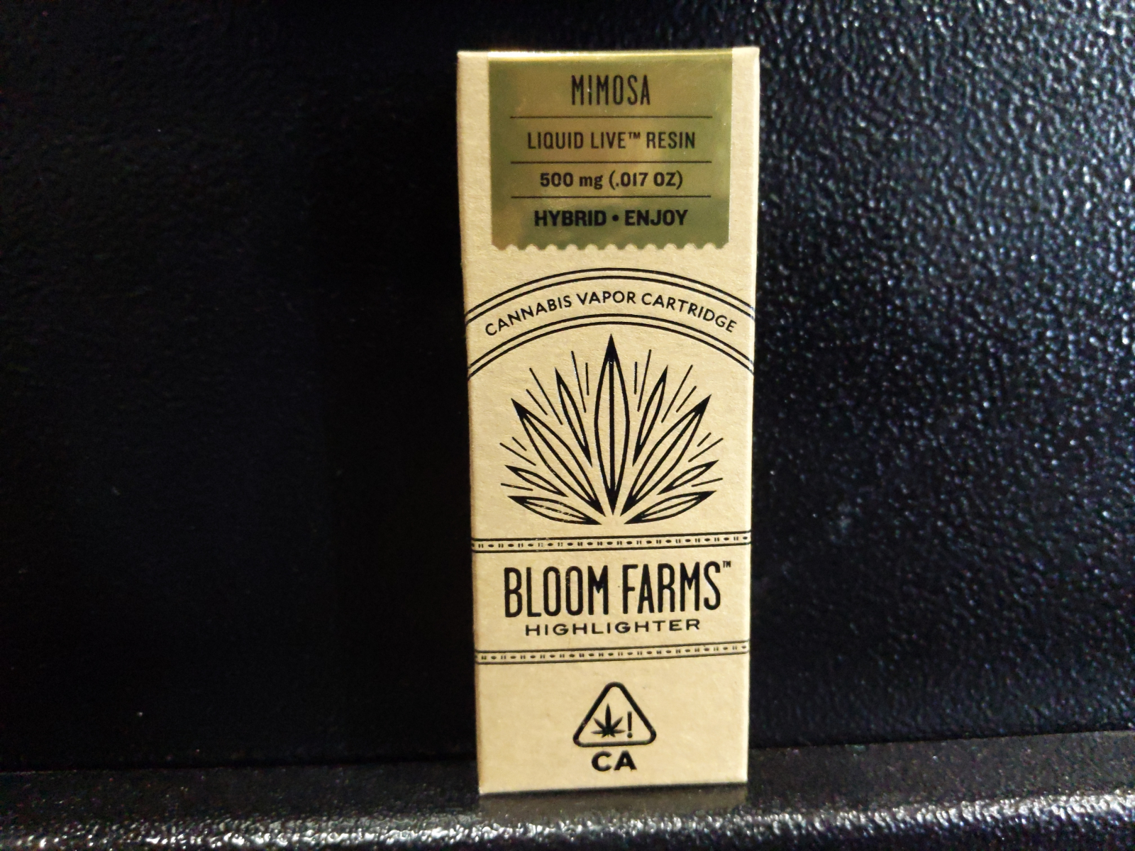 Bloom Farms .5g Cartridge: Hybrid- Mimosa 