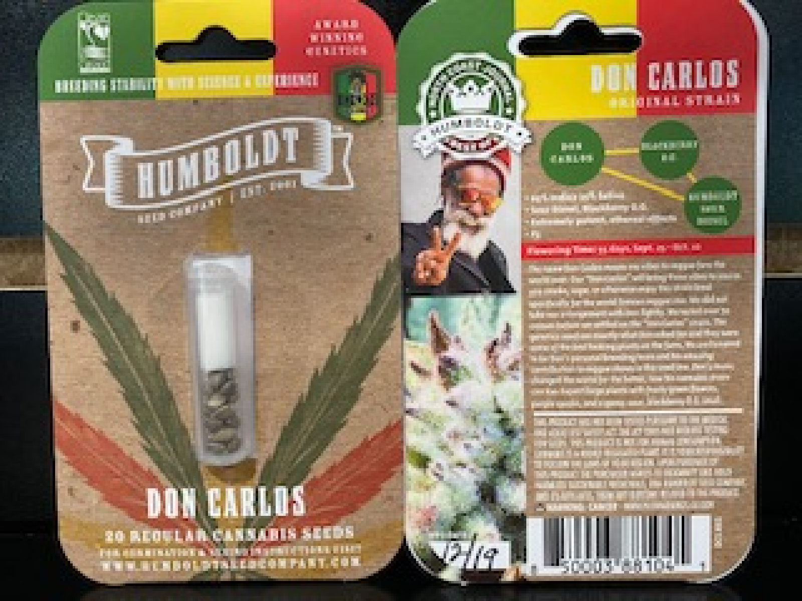 Humboldt Seed Co Don Carlos Regular 20 Count