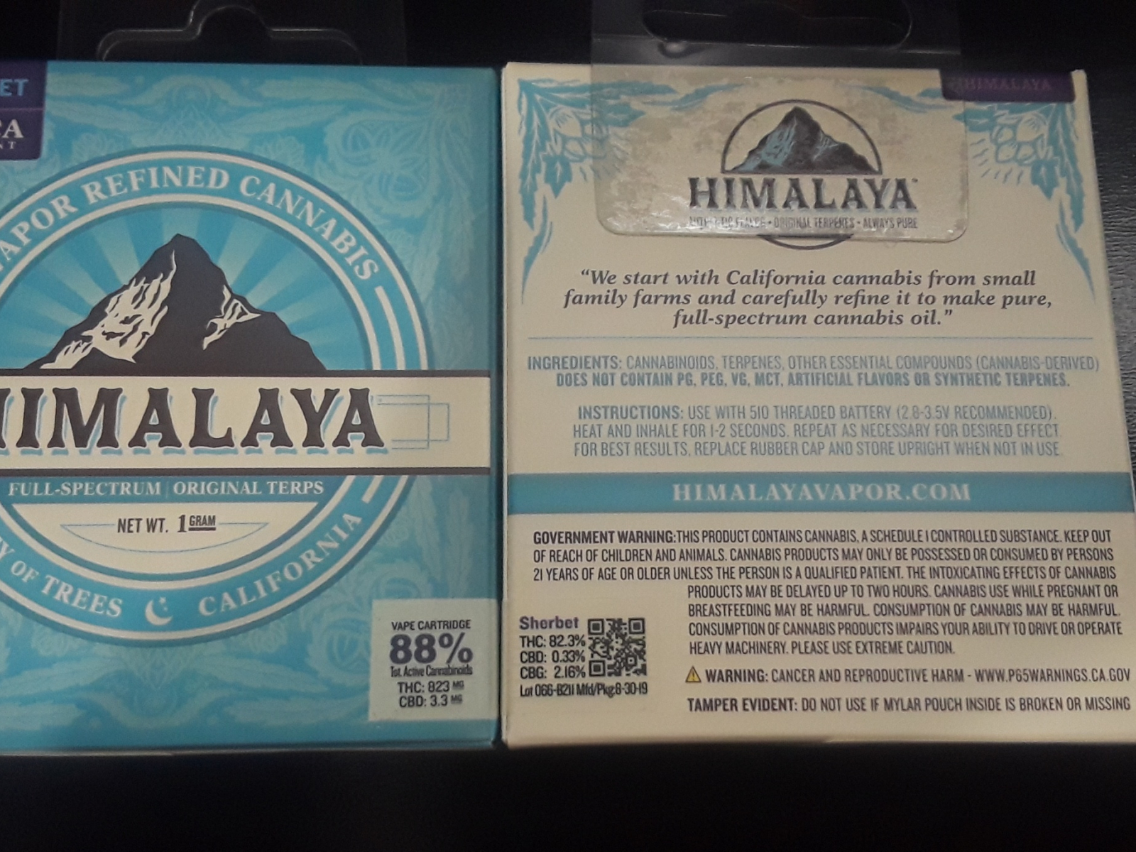 Himalaya Sherbet 1 gram 88%