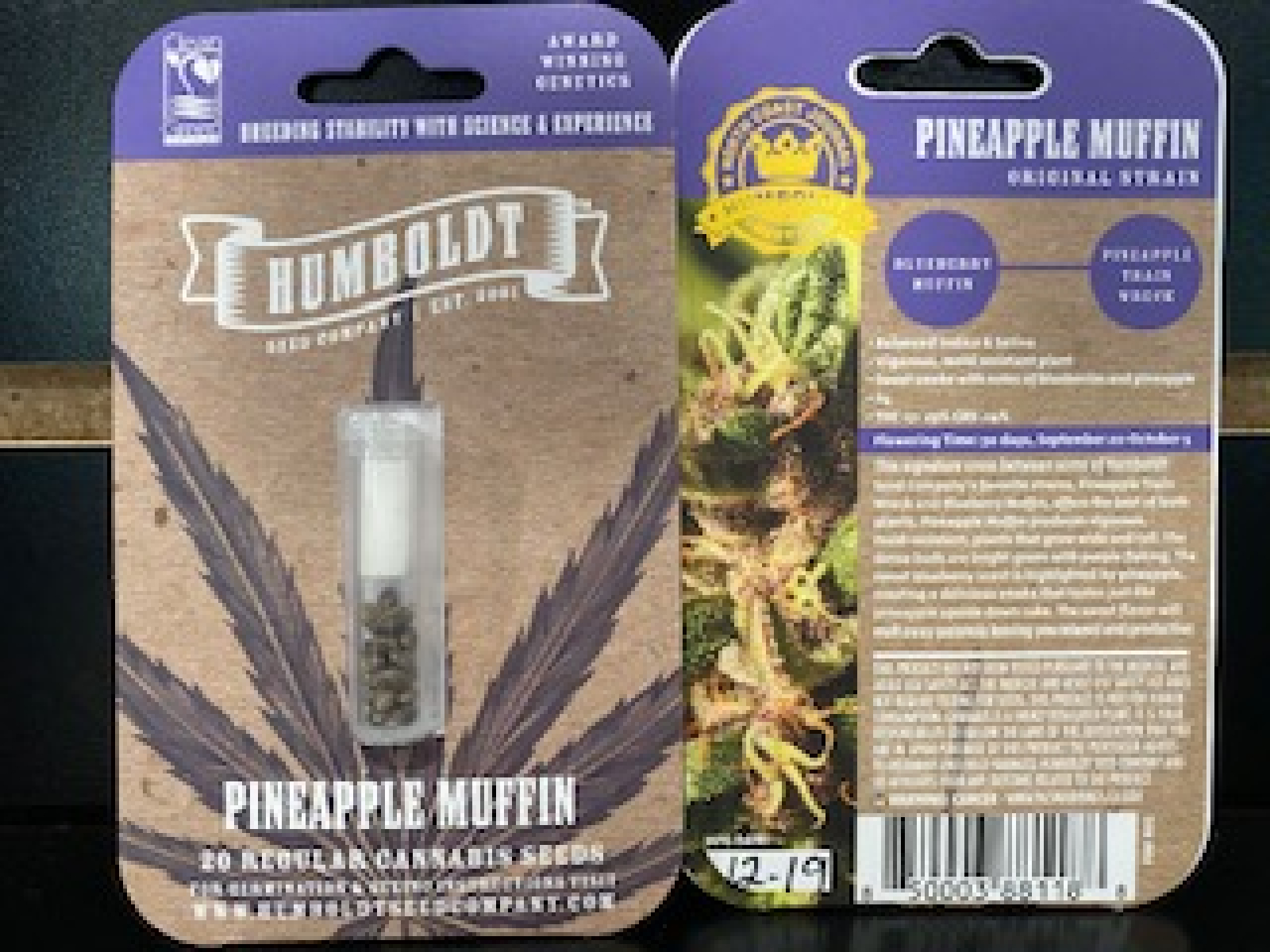 Humboldt Seed Co Pineapple Muffin Regular 20 count