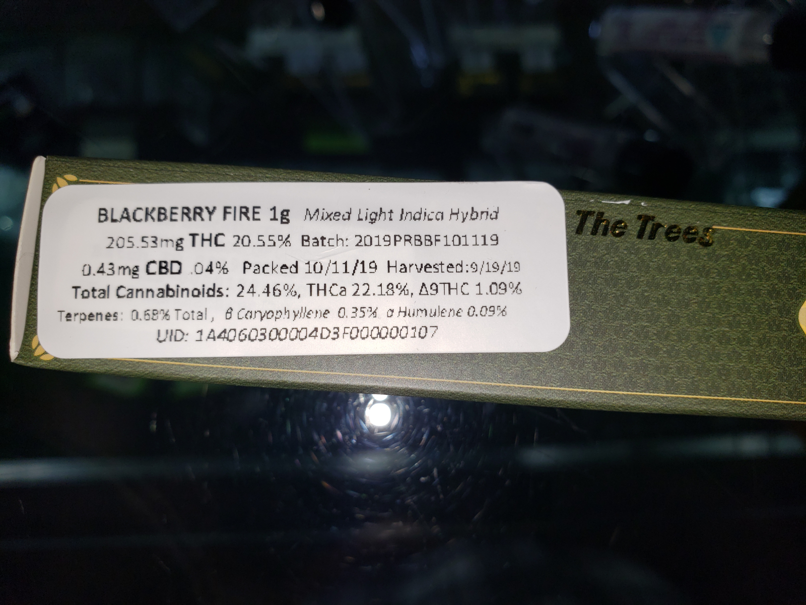 Tt blackberry fire pre roll