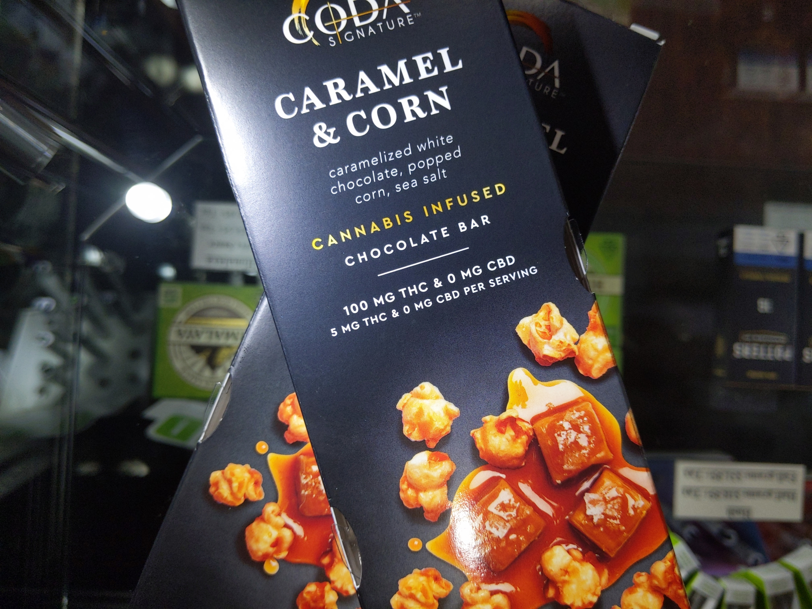 Coda Signature Chocolate Caramel and Corn 100mg