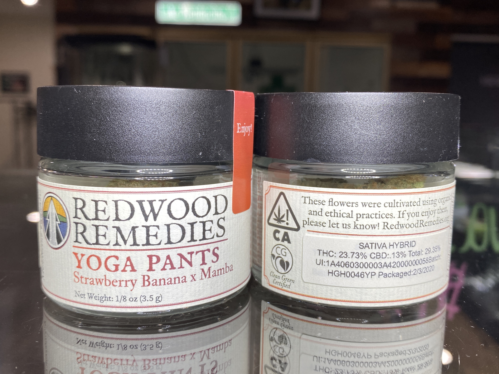 Redwood Remedies Yoga Pants 1/8th