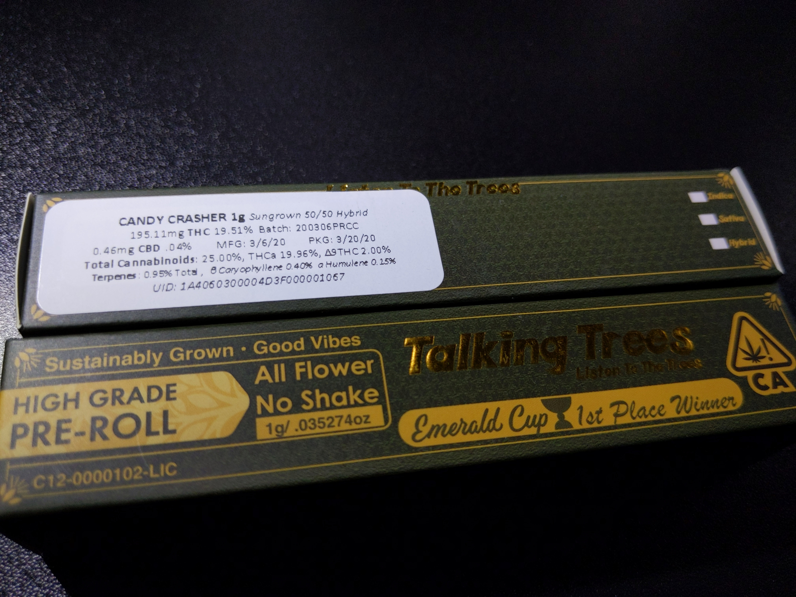 Talking Trees Candy Crasher Preroll 1g