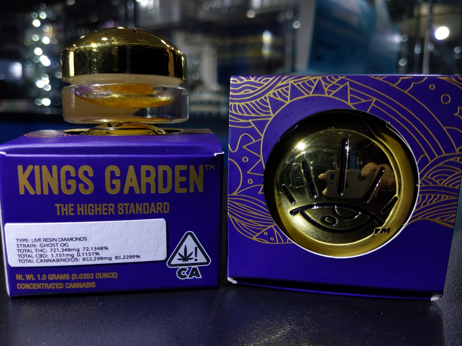 King's Garden Diamonds Ghost OG 1g