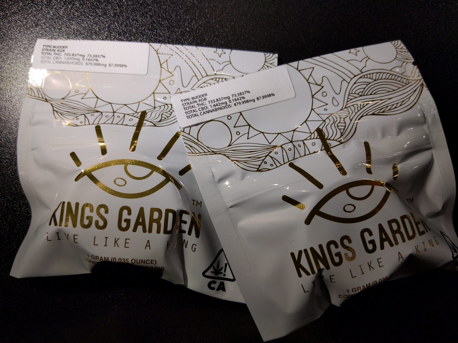 King's Garden Live Budder KGB 1G