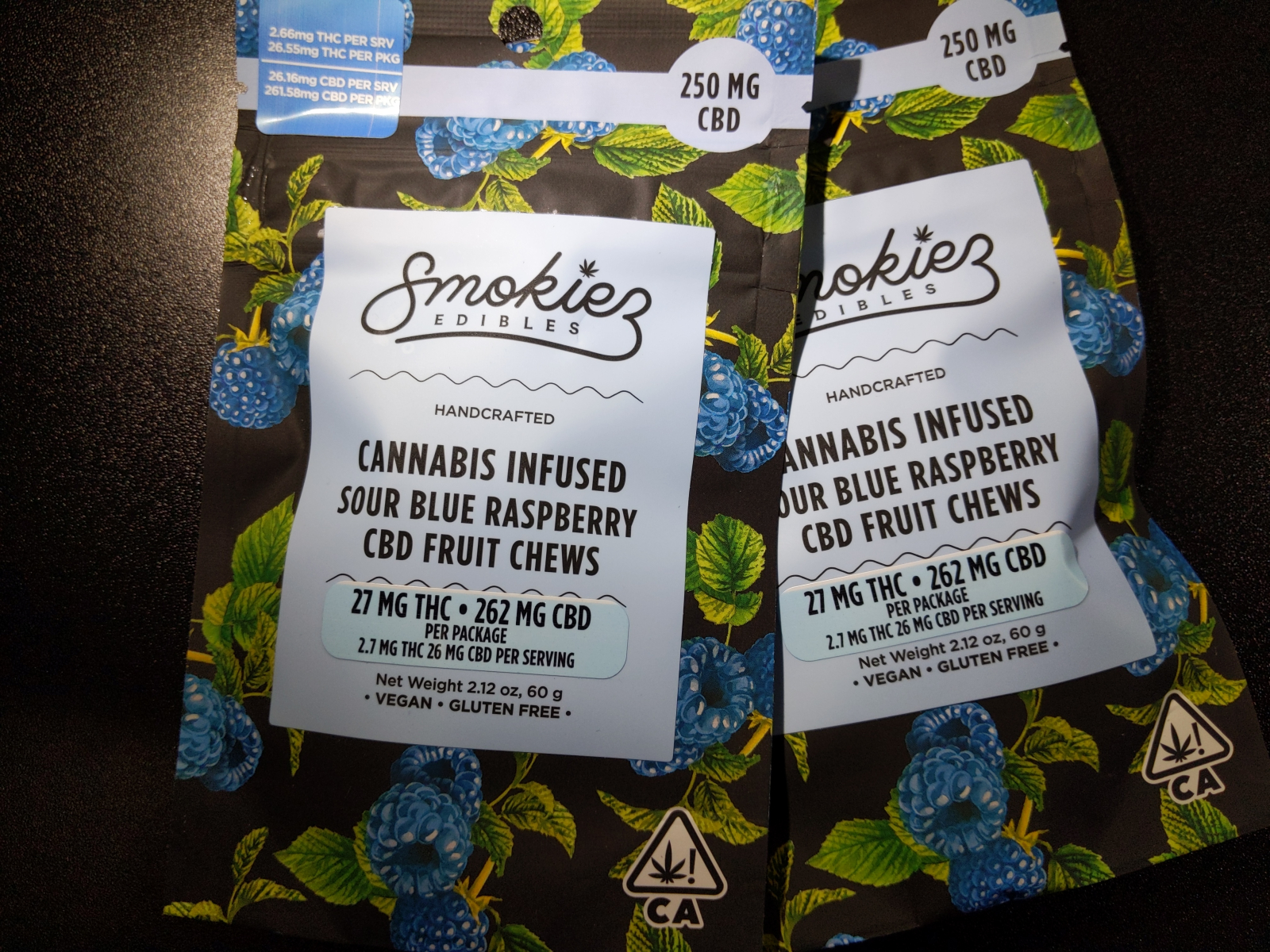 Smokies CBD Sour Blue Raspberry