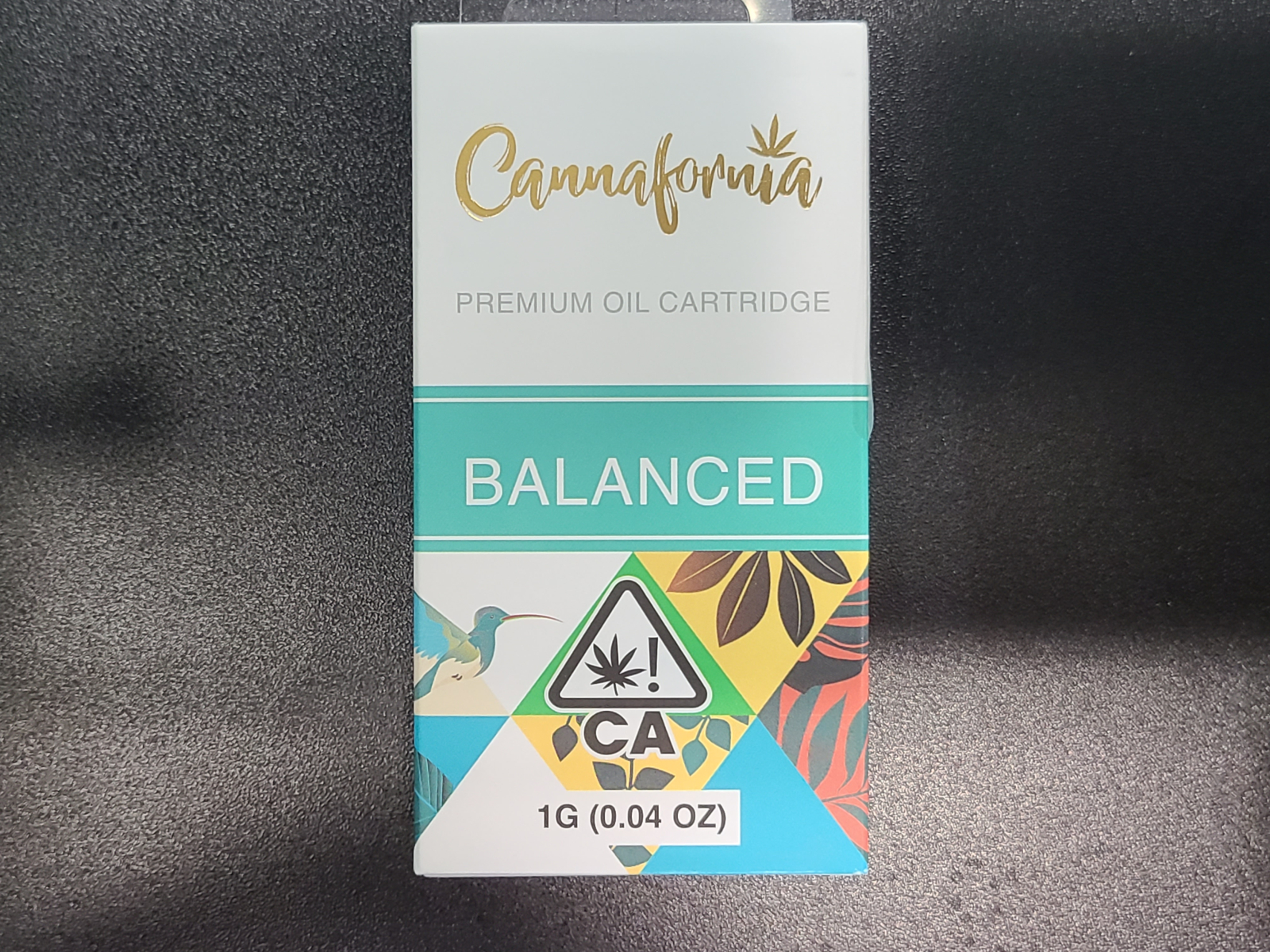 Cannafornia balanced hybrid 1 gram cartridge 