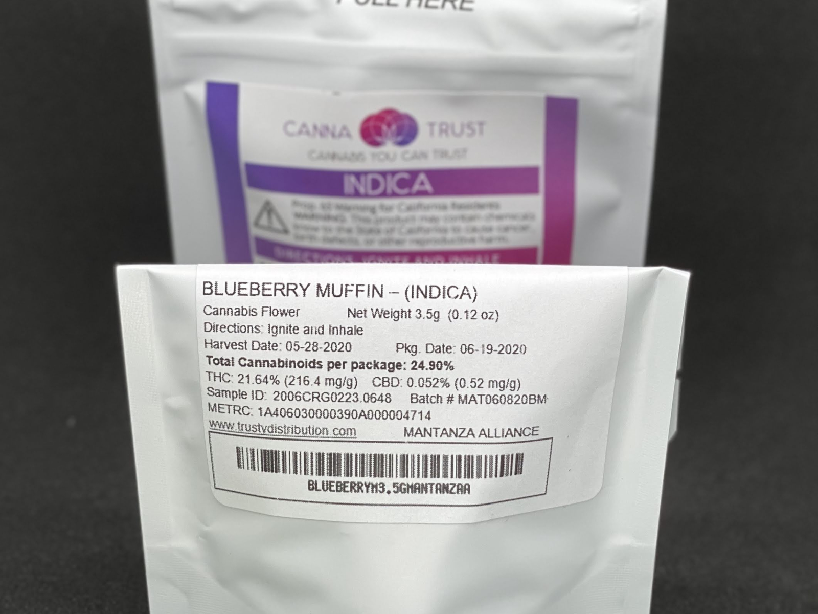 CannaTrust Blueberry Muffin 3.5g