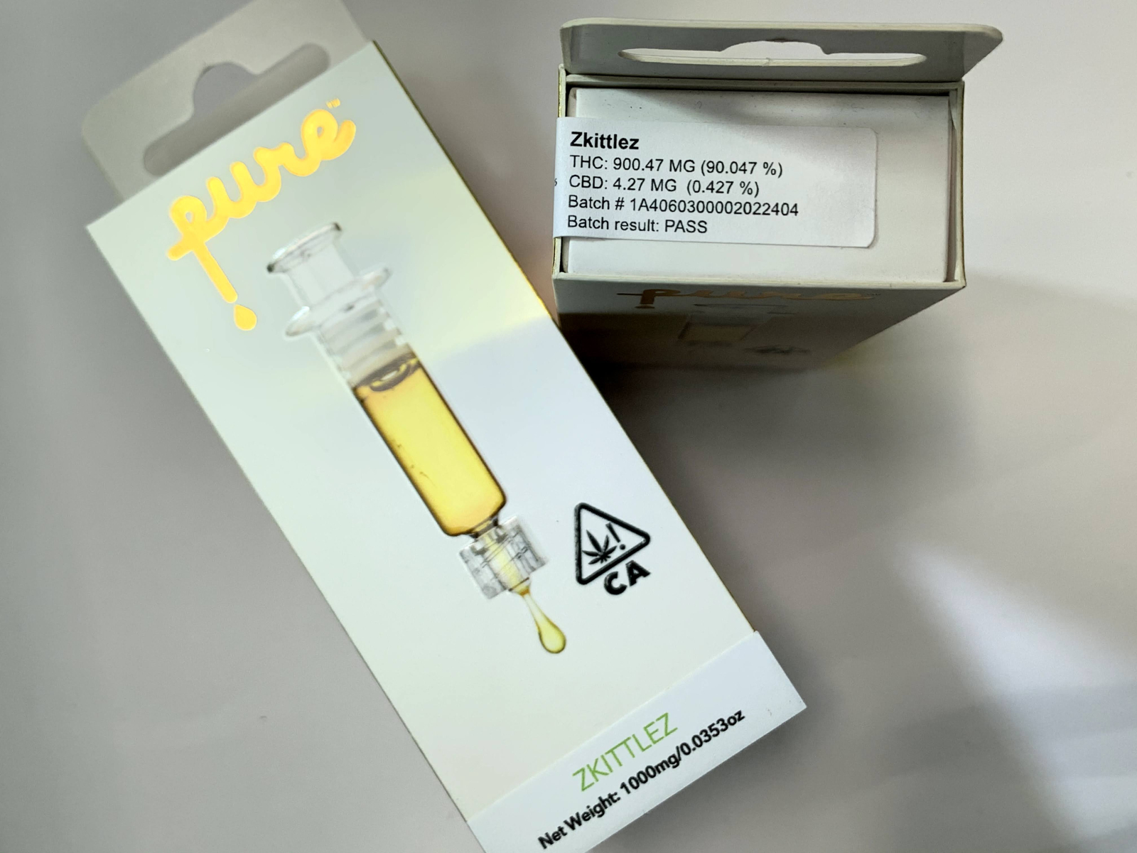 Pure Zkittles 1g Syringe