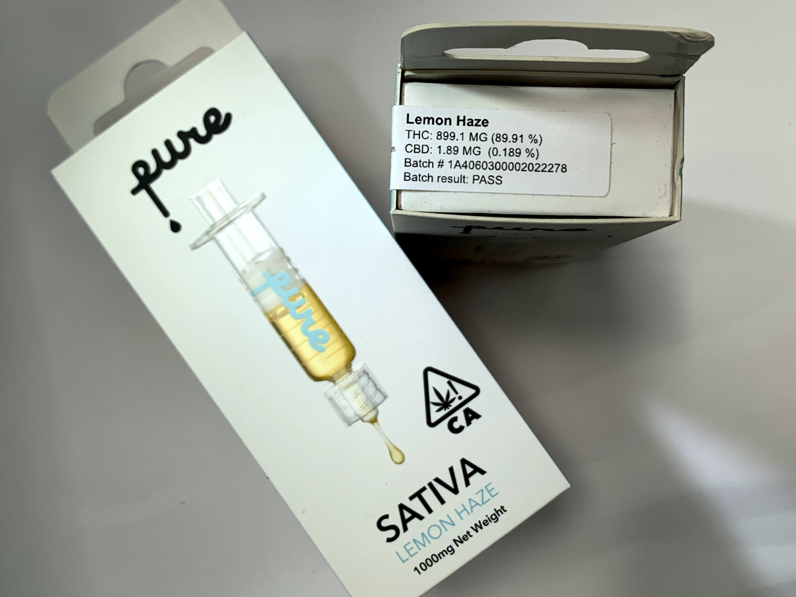 Pure Lemon Haze 1g Syringe