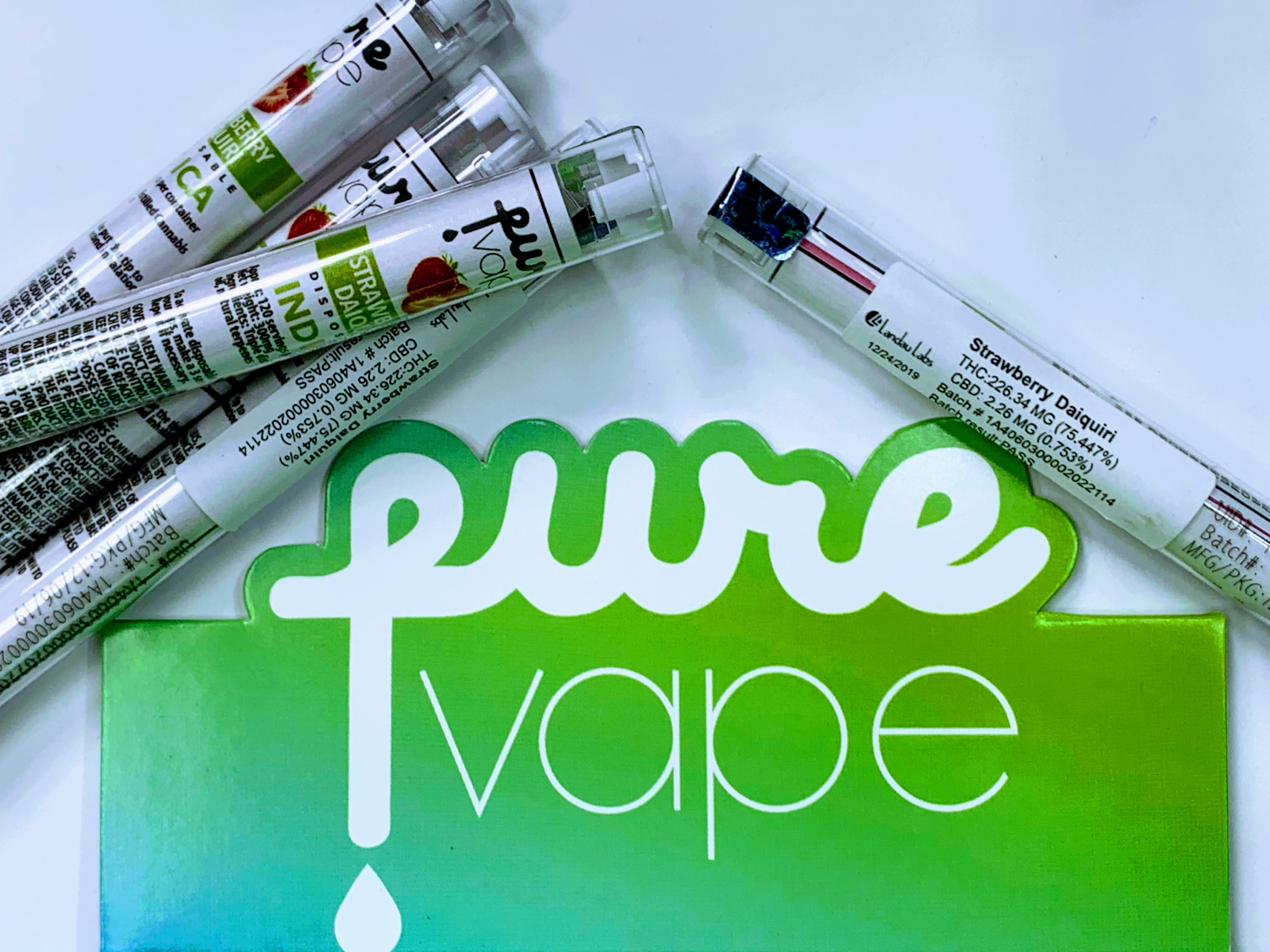 Pure Strawberry Daq. Disposable