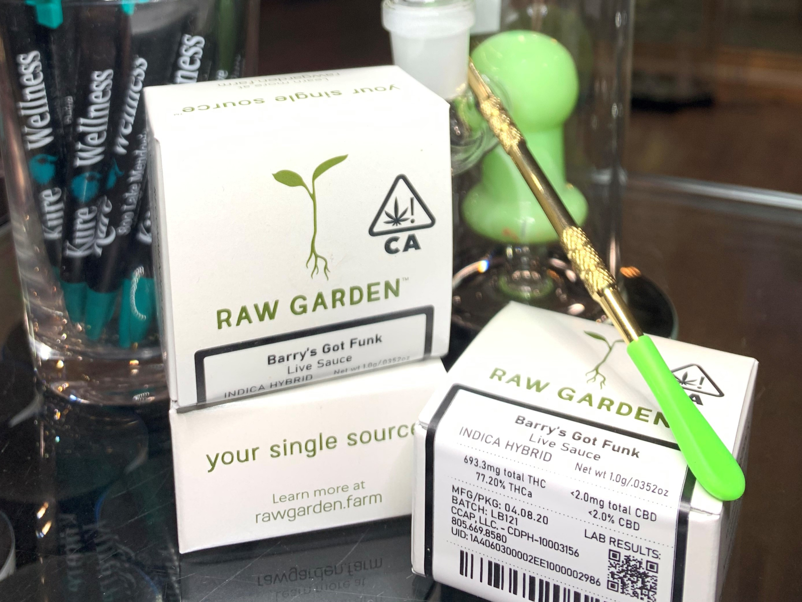 Raw Garden Barrys Got Funk 1g Concentrate